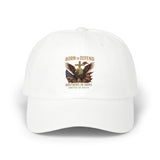 Dad Cap — "Born to Defend" Eagle