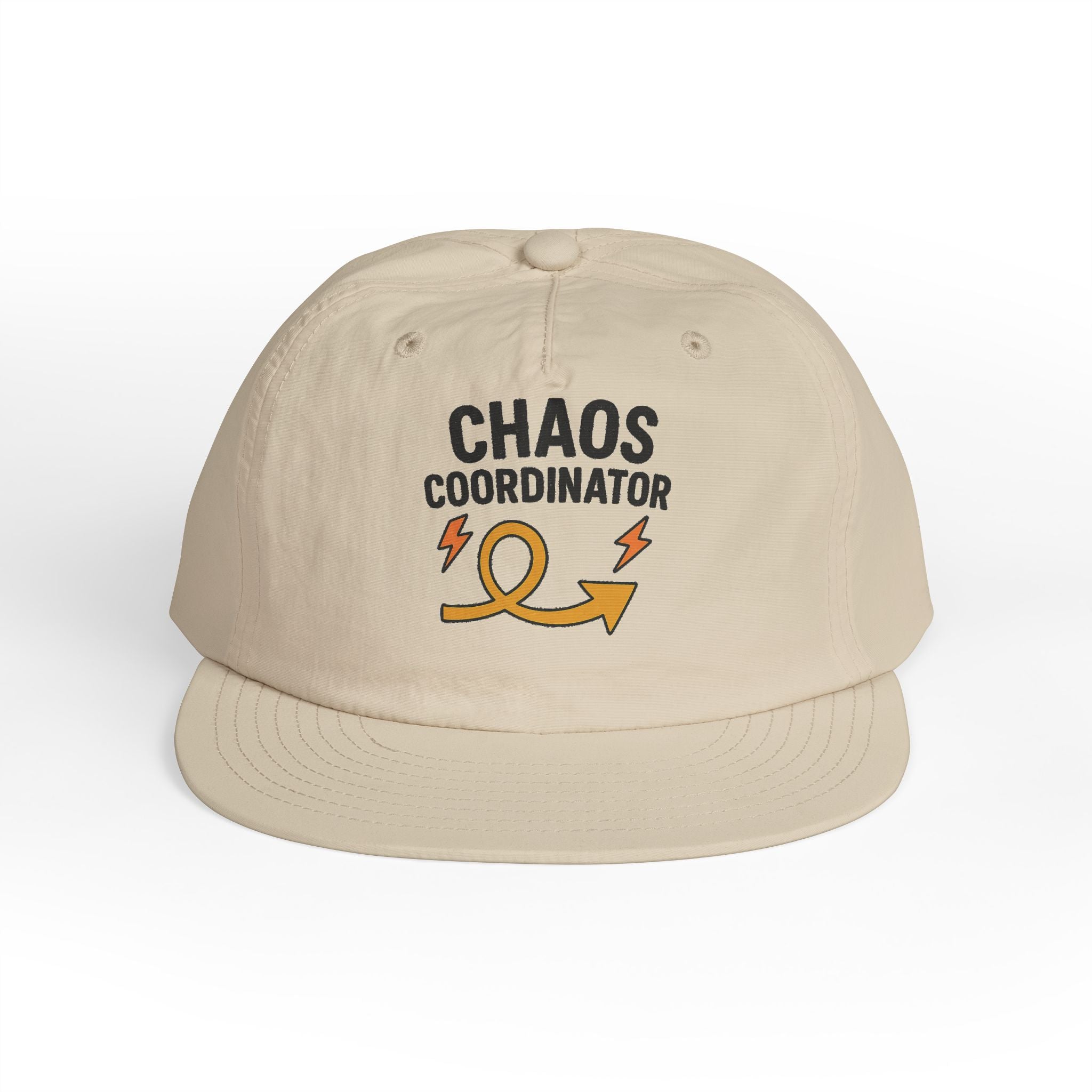 Chaos Coordinator Surf Cap - Fun Beachwear, Summer Accessory, Gift for Surfers, Beach Lovers, Outdoor Activities