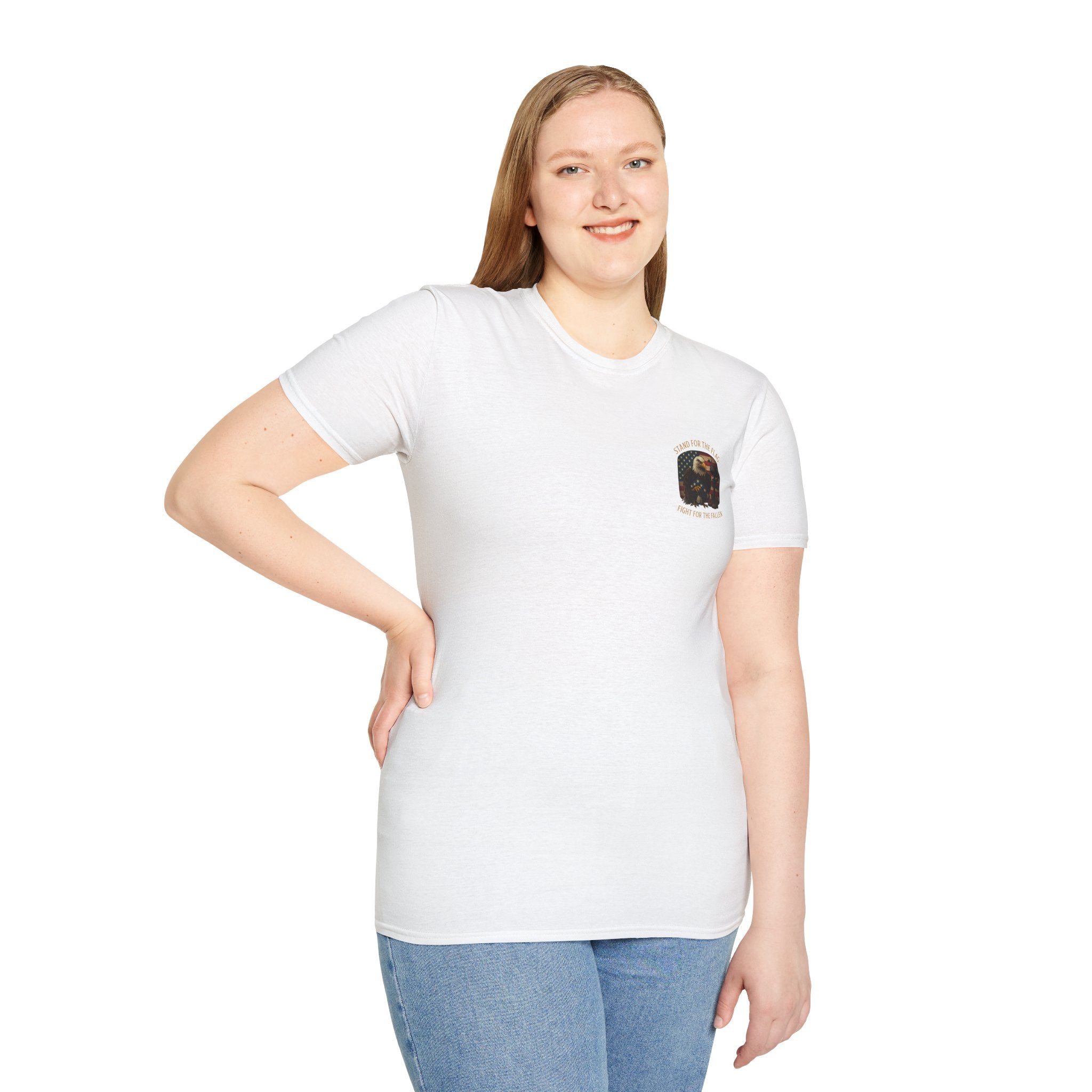 Stand for the Flag Tee, Eagle Design Shirt