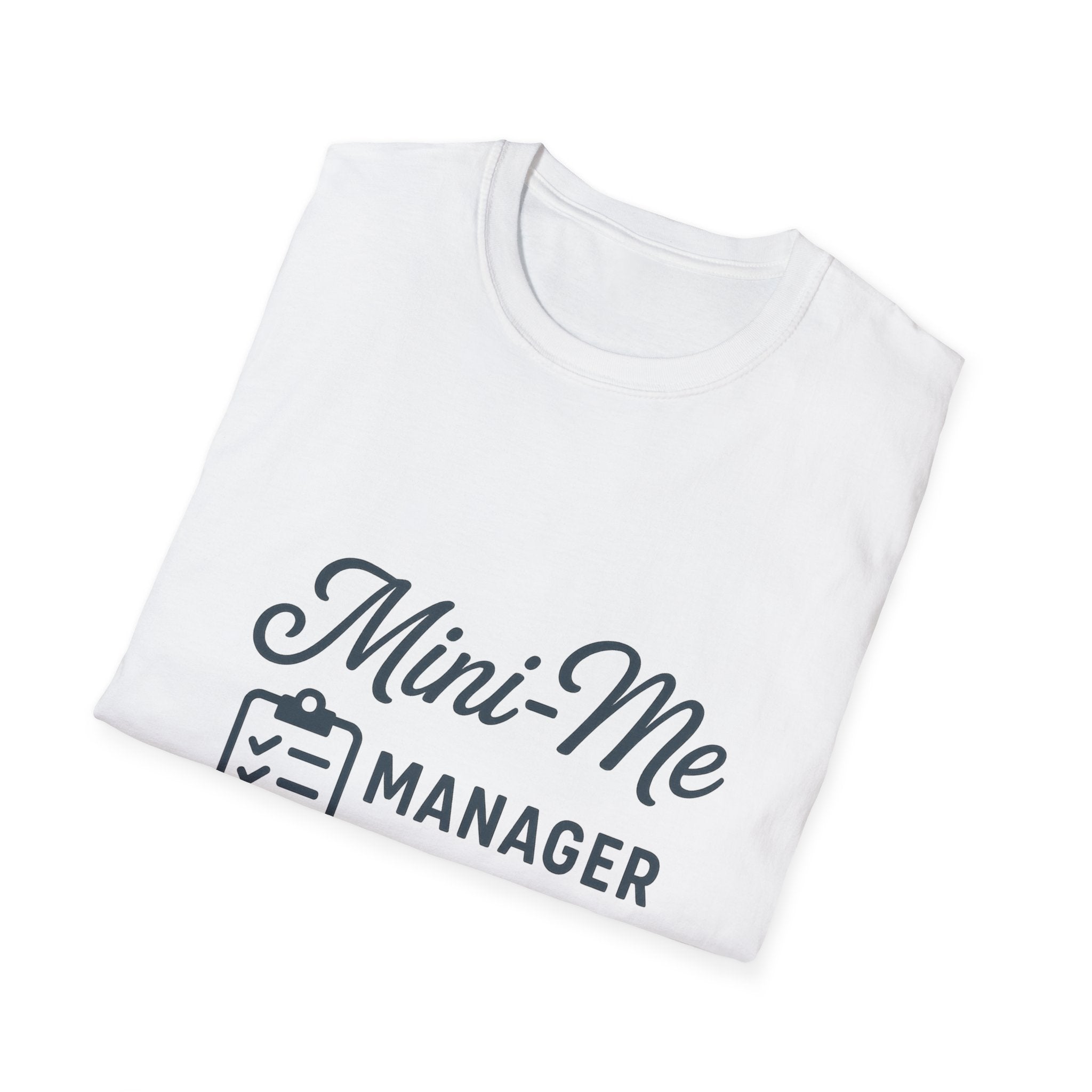 Mini-Me Manager T-Shirt, Cute Parent-Child Matching Shirt