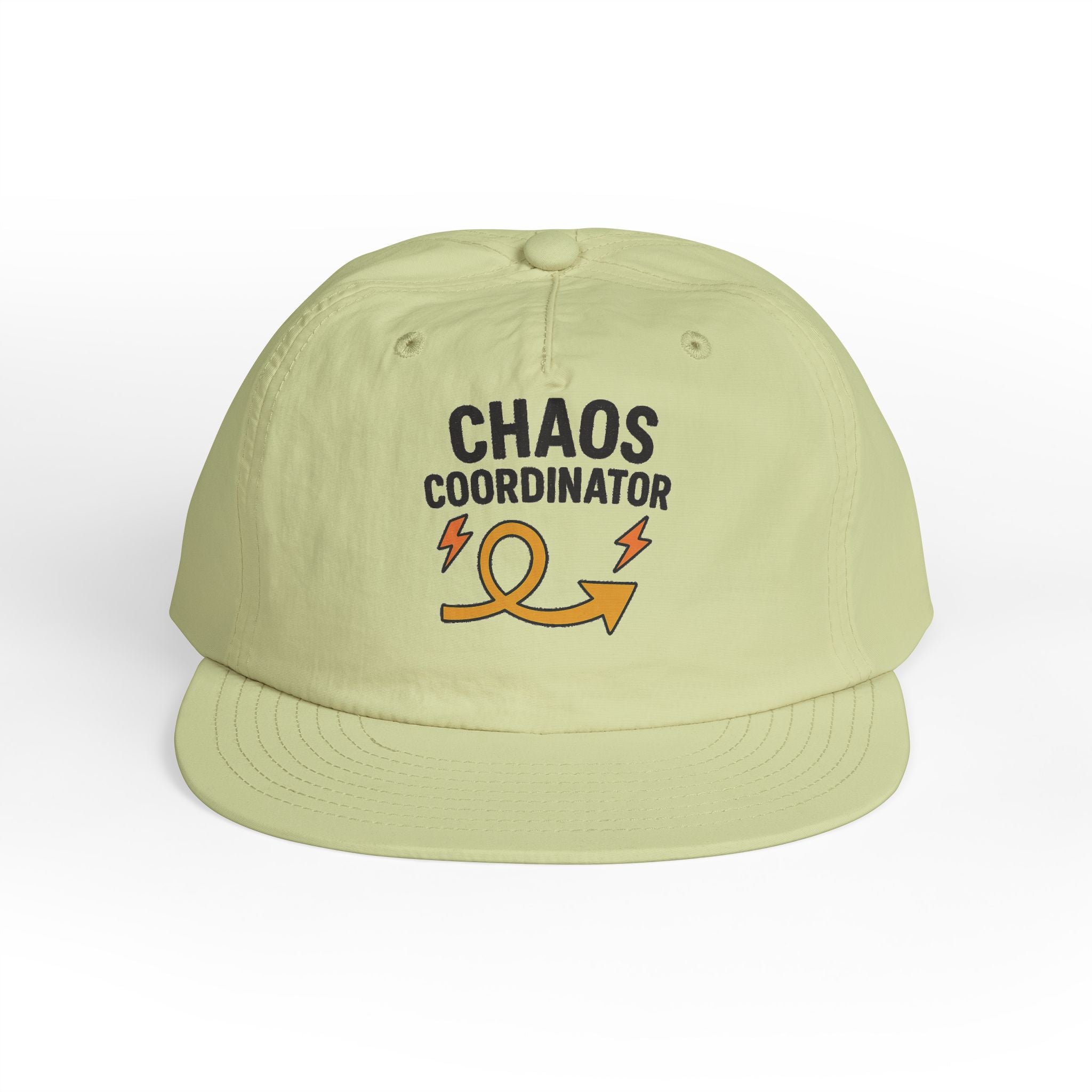 Chaos Coordinator Surf Cap - Fun Beachwear, Summer Accessory, Gift for Surfers, Beach Lovers, Outdoor Activities