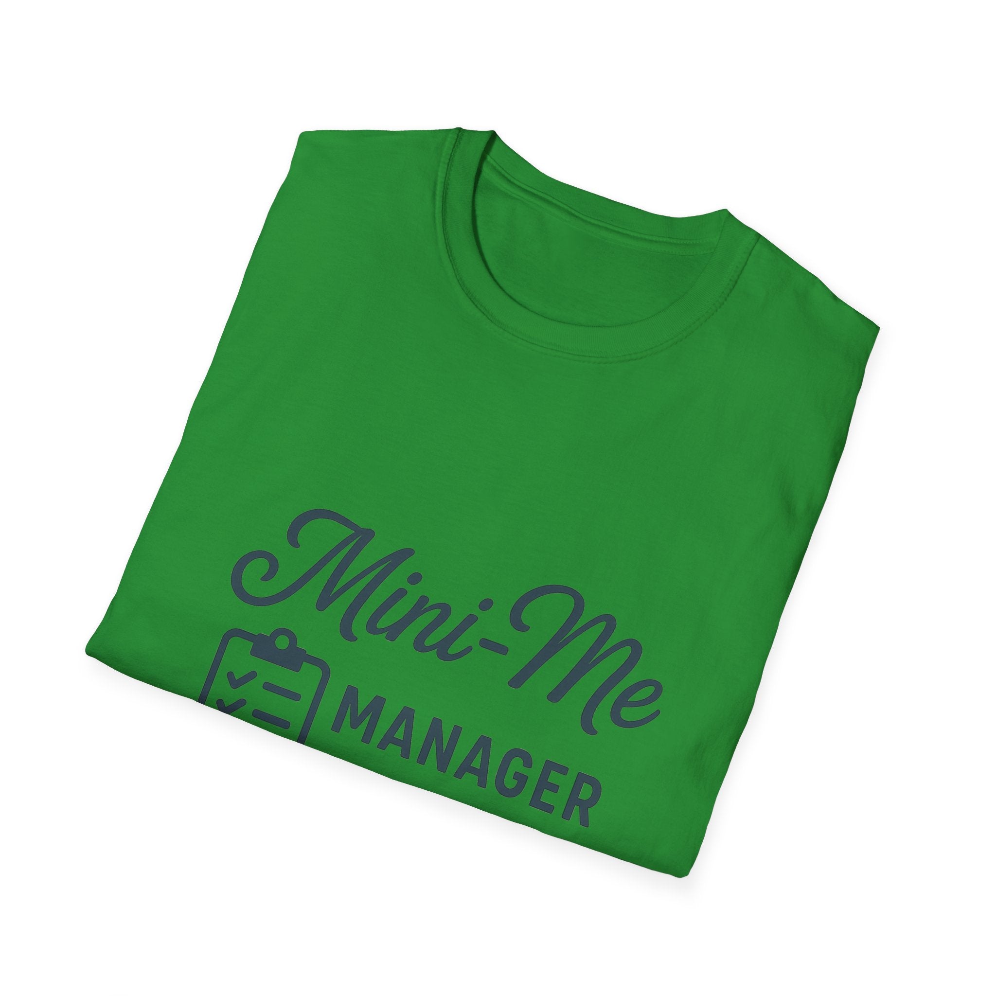 Mini-Me Manager T-Shirt, Cute Parent-Child Matching Shirt