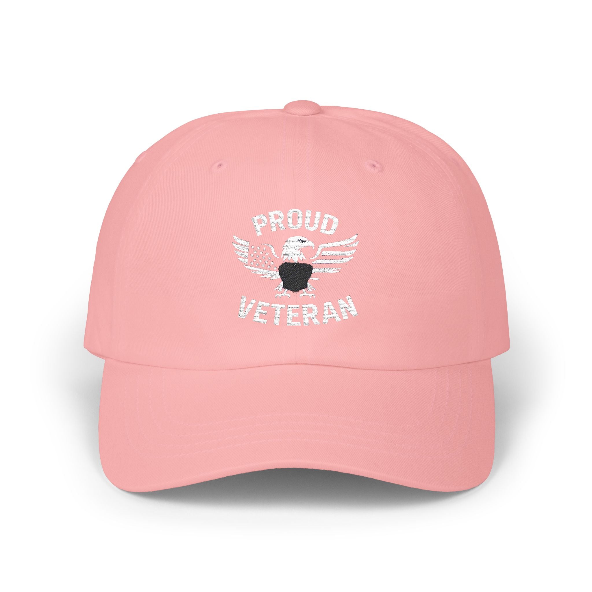 Proud Veteran Classic Dad Cap, Adjustable Cap for Dads, Gift for Veterans, Casual Headwear for Men, Military Appreciation Merch