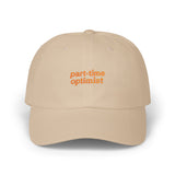 Part-Time Optimist Dad Cap