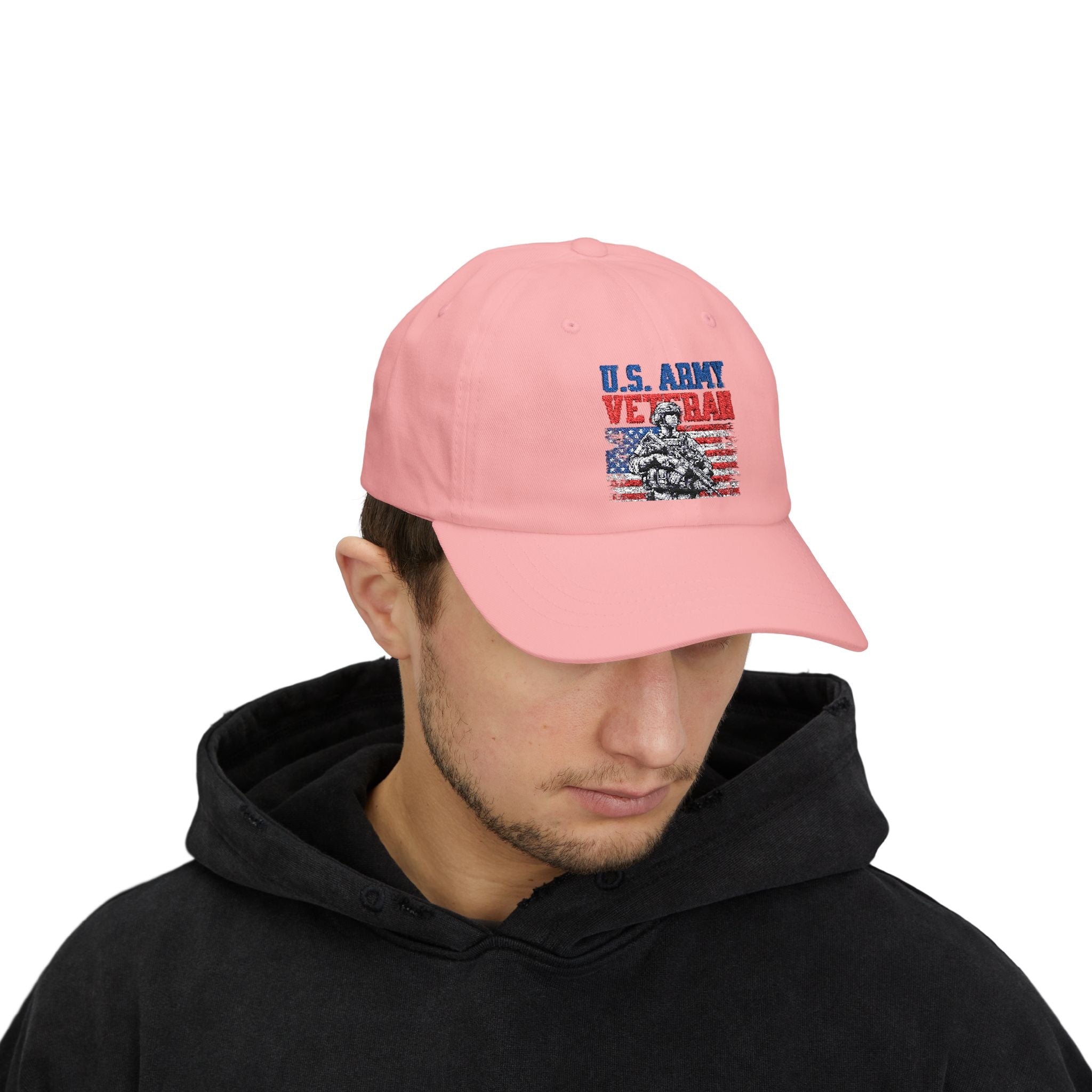 U.S. Army Veteran Classic Dad Cap | Baseball Hat for Proud Veterans, Military Gifts, Patriotic Apparel, Everyday Wear