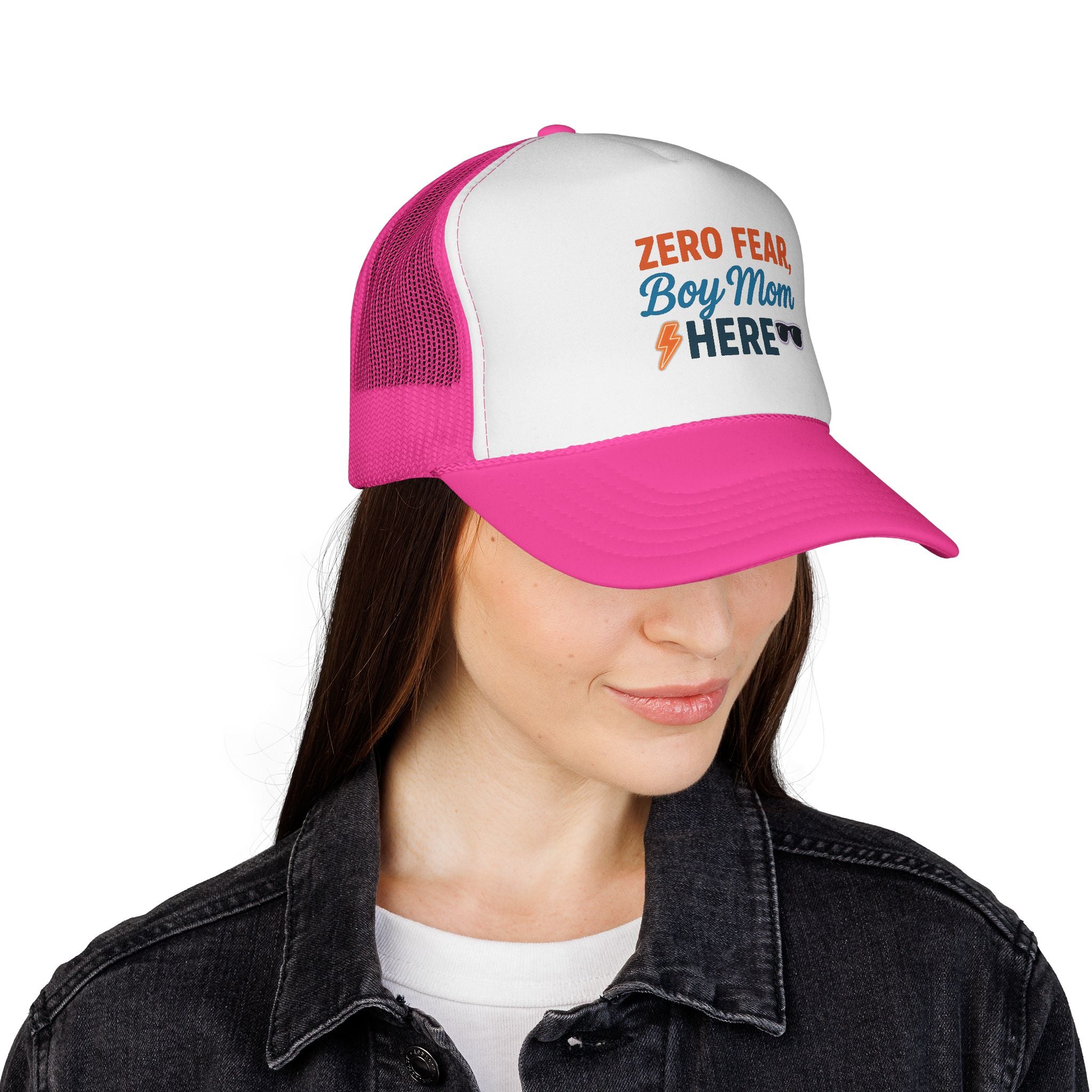 Boy Mom Trucker Cap | Fun and Trendy Hat for Moms | Perfect Gift for Mother's Day, Birthdays, or Everyday Style
