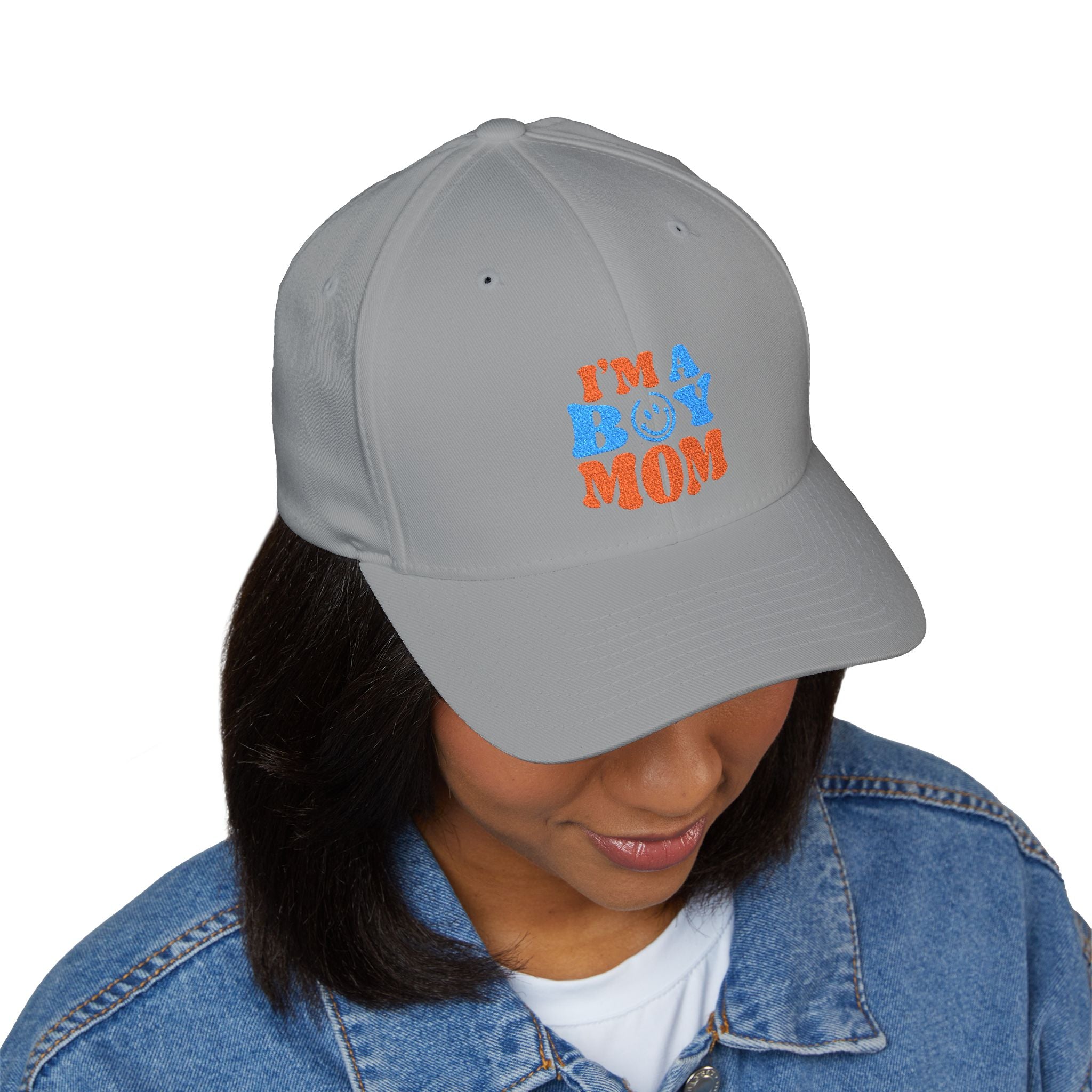 Hat - Boy Moms Are Brave and Dedicated Embroidered Cap