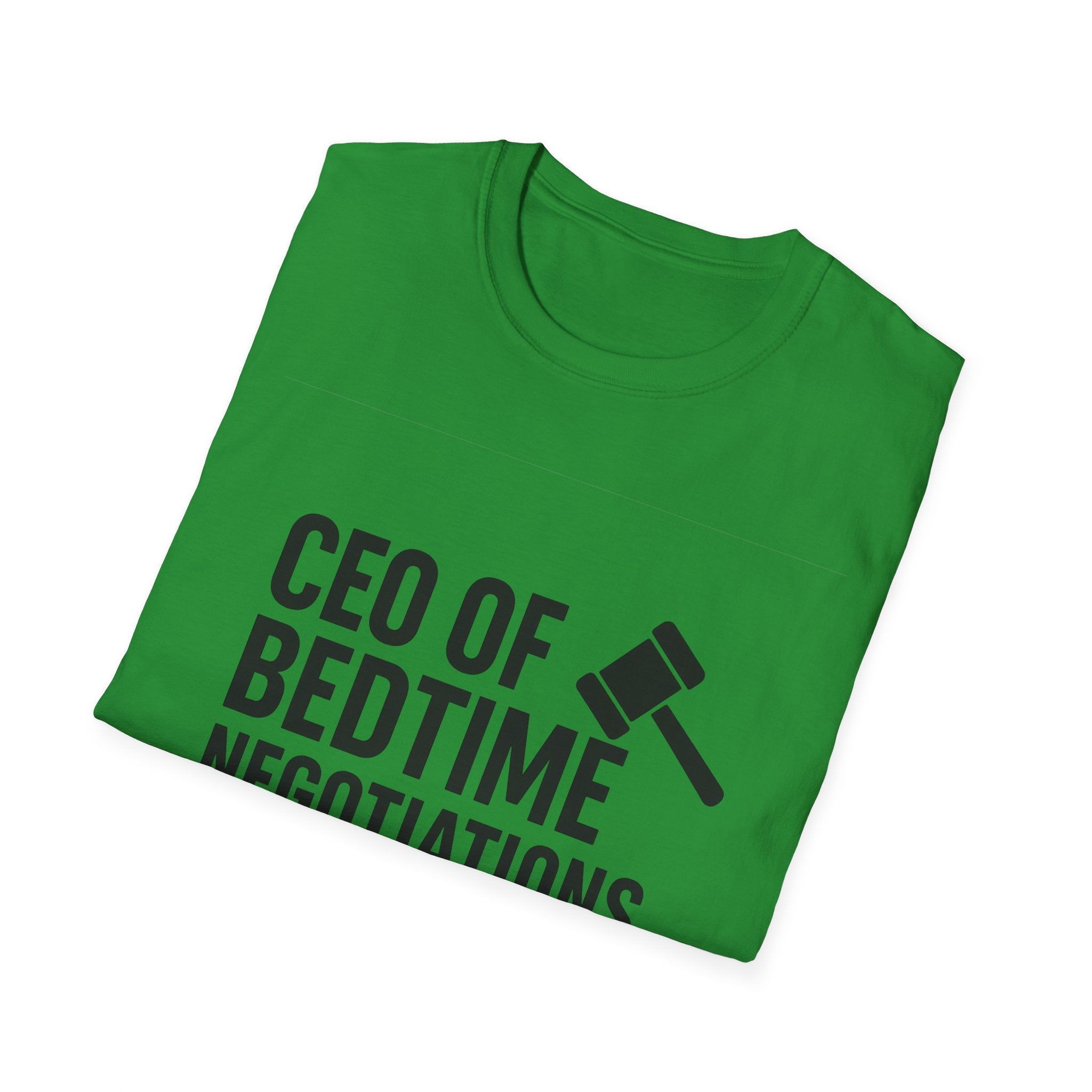 CEO of Bedtime Negotiations Unisex Softstyle T-Shirts