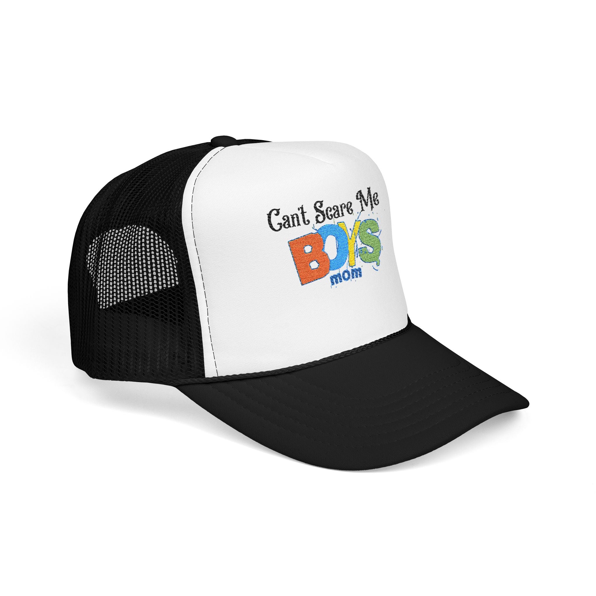 Trucker Hat - 'Don't Mess with Boy Moms' Embroidered Design
