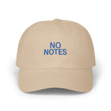 NO NOTES Classic Dad Cap