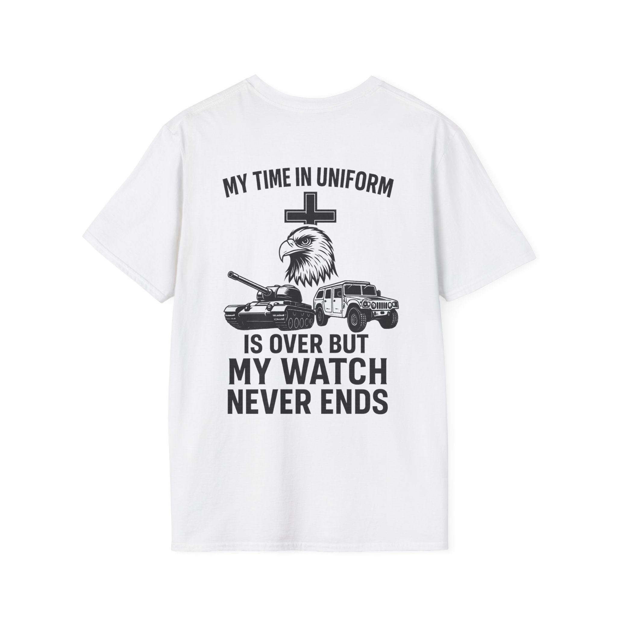 My Time in Uniform is Over But My Watch Never Ends Shirt
