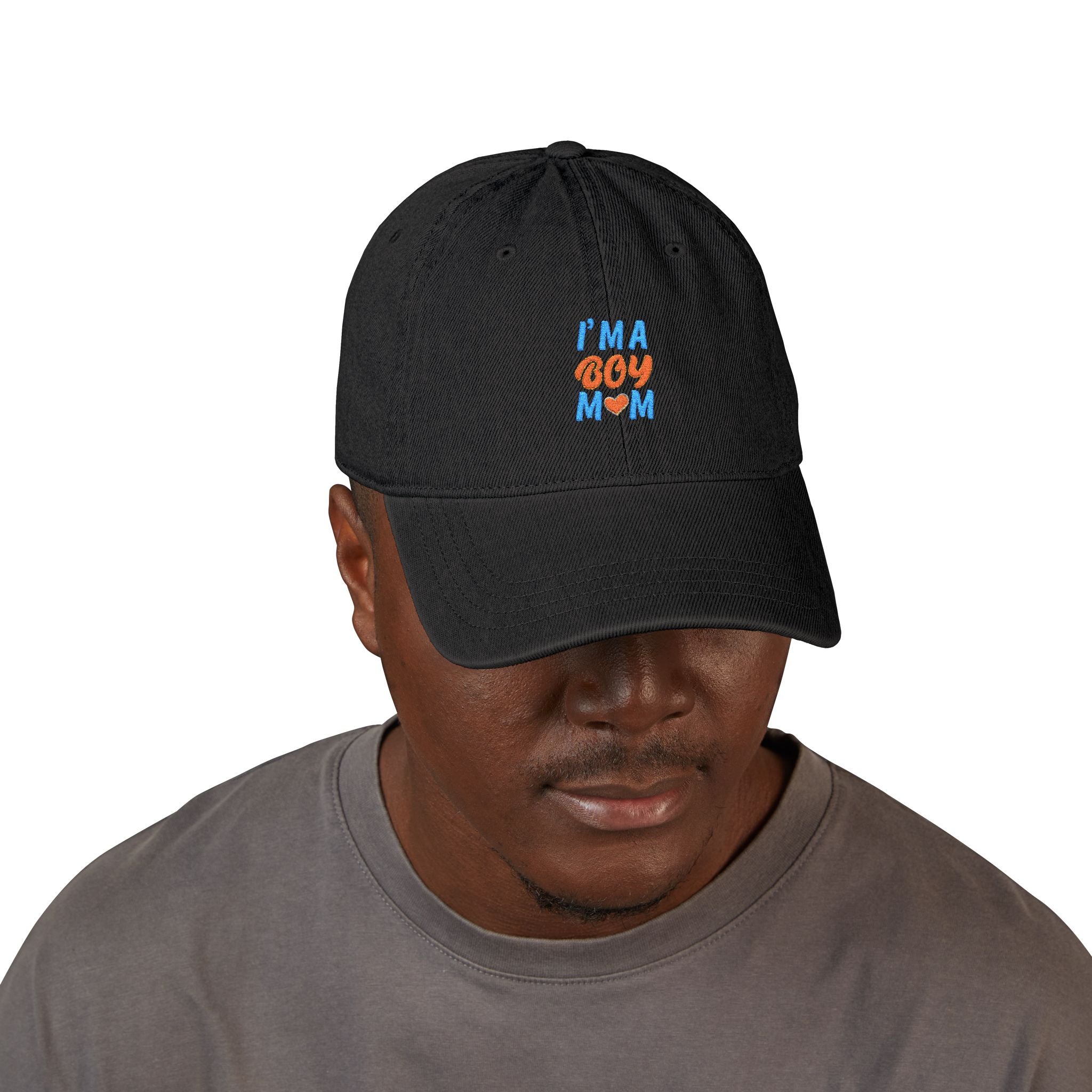 Denim Hat boy mom