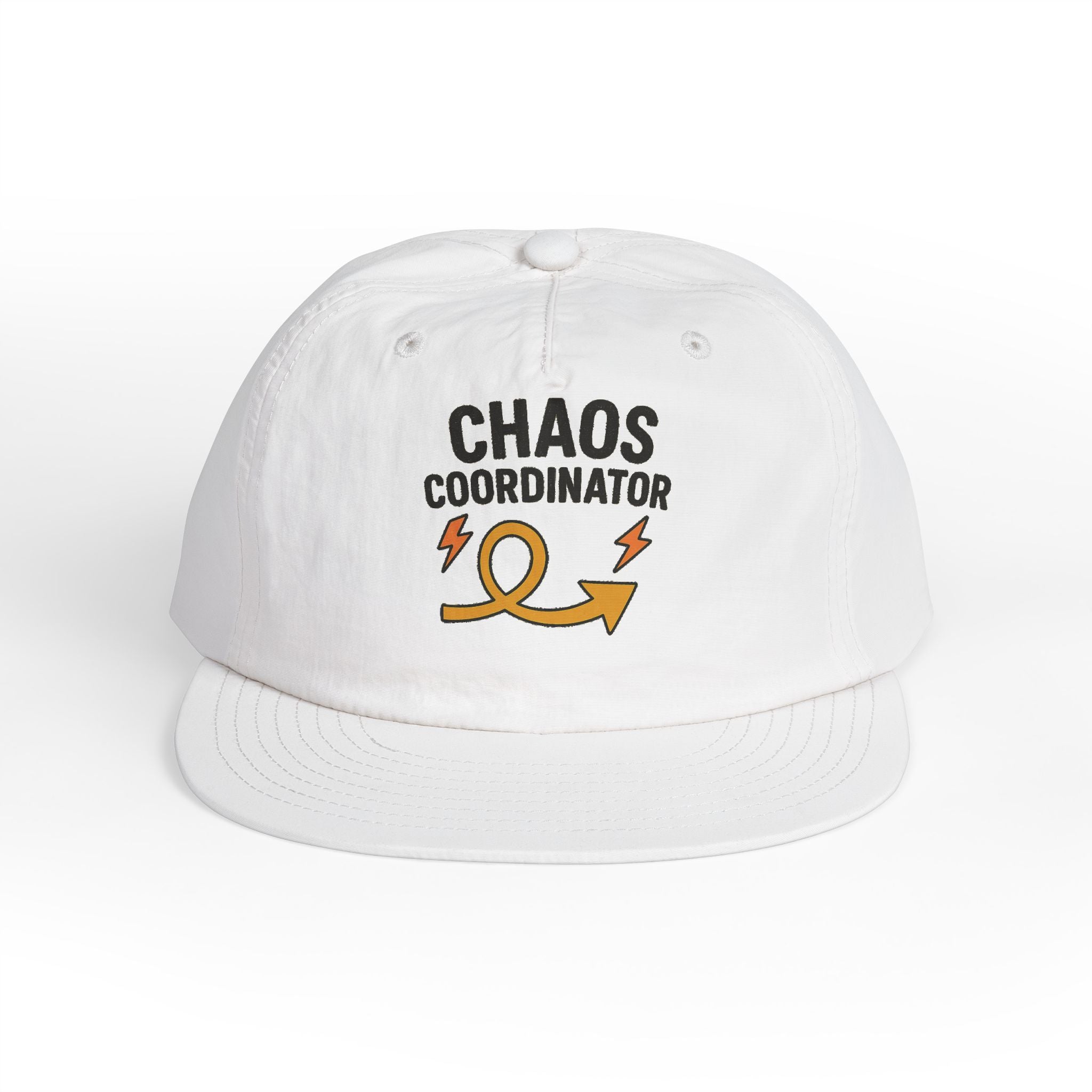 Chaos Coordinator Surf Cap - Fun Beachwear, Summer Accessory, Gift for Surfers, Beach Lovers, Outdoor Activities