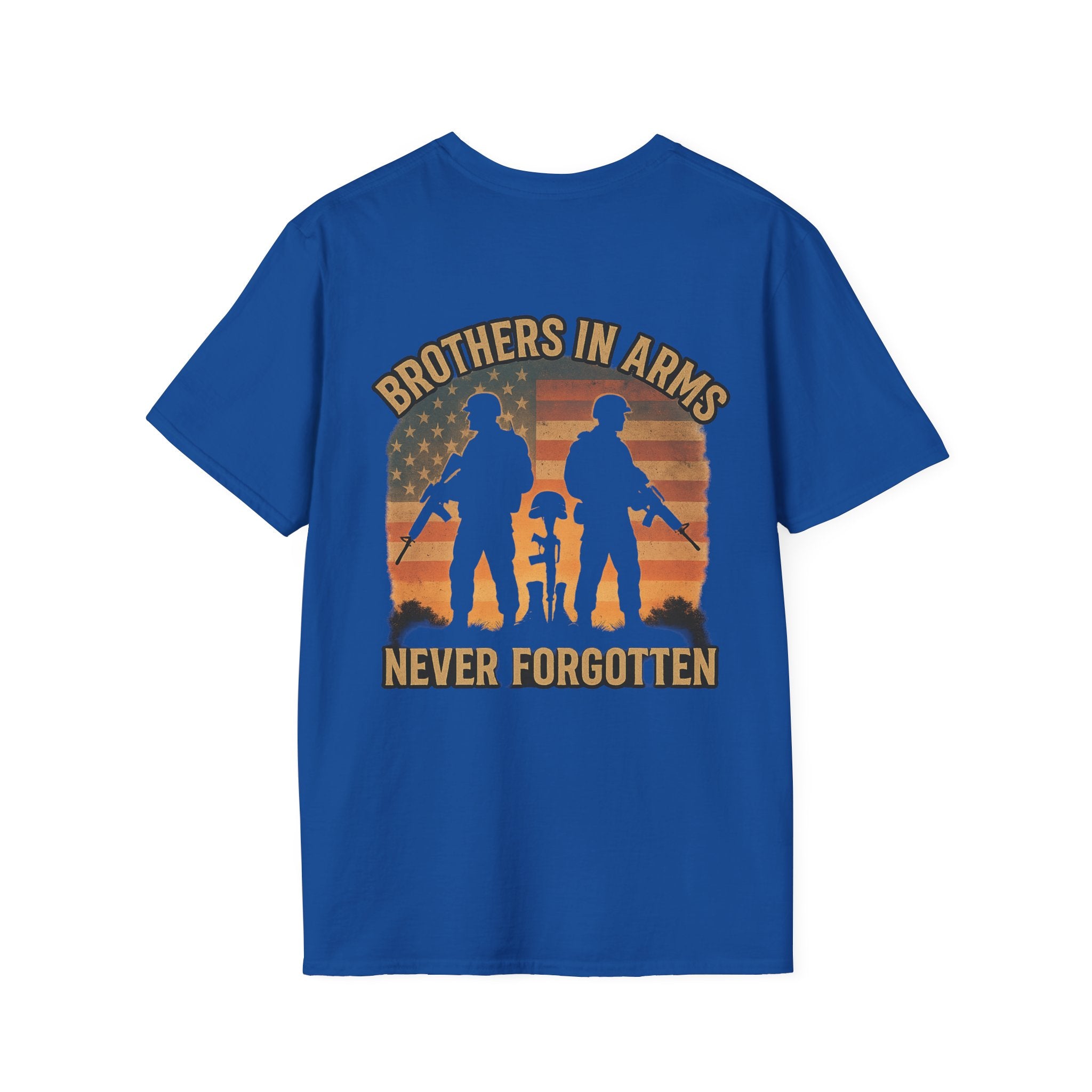 Unisex Softstyle T-Shirt - 'Brothers in Arms'