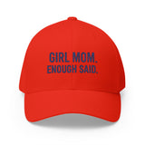 Girl Mom Embroidered Cap, Gift for Mothers, Stylish Hat for Casual Wear, Perfect for Baby Showers, Mother's Day Gift