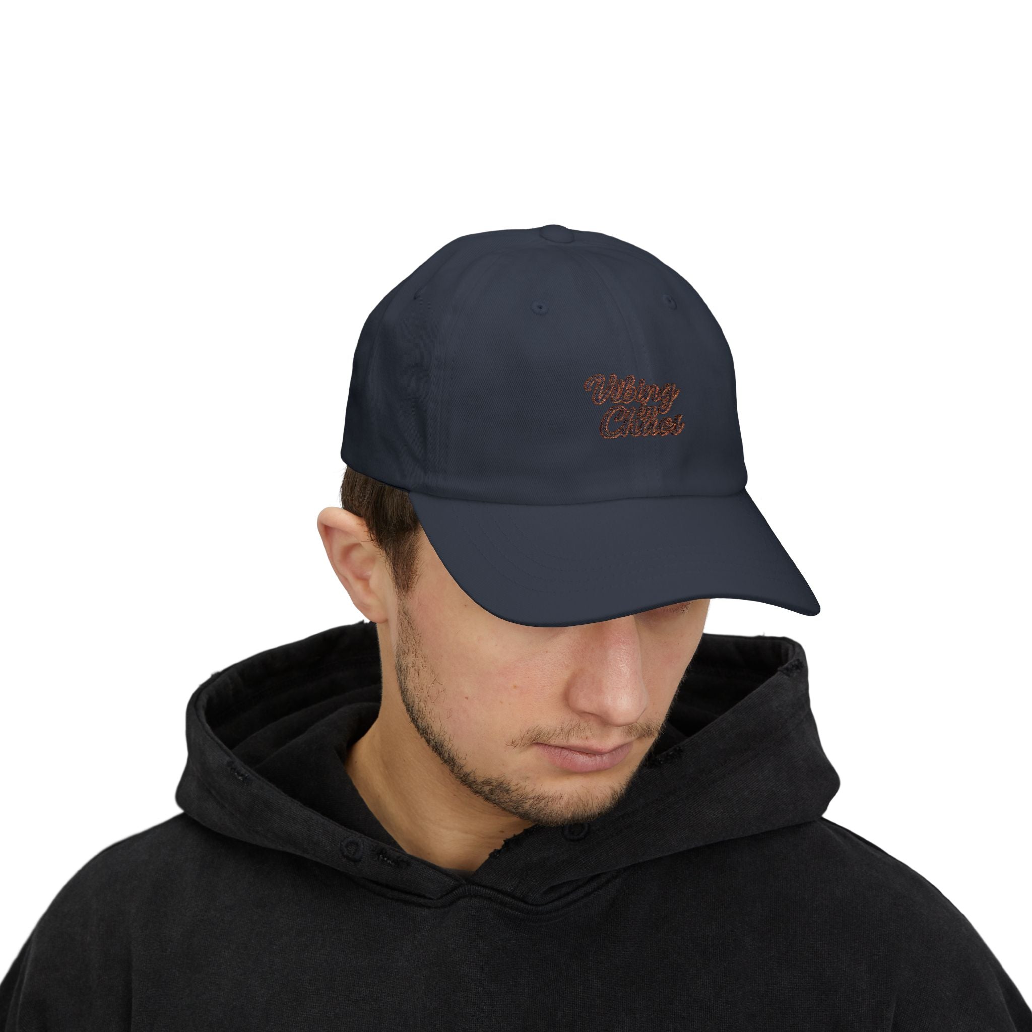 Vibing in Chaos Dad Cap