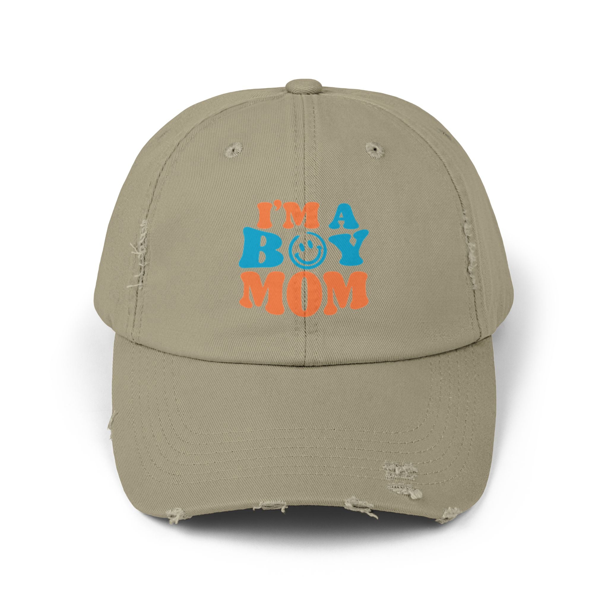 Distressed Cap for Boy Moms - Unisex