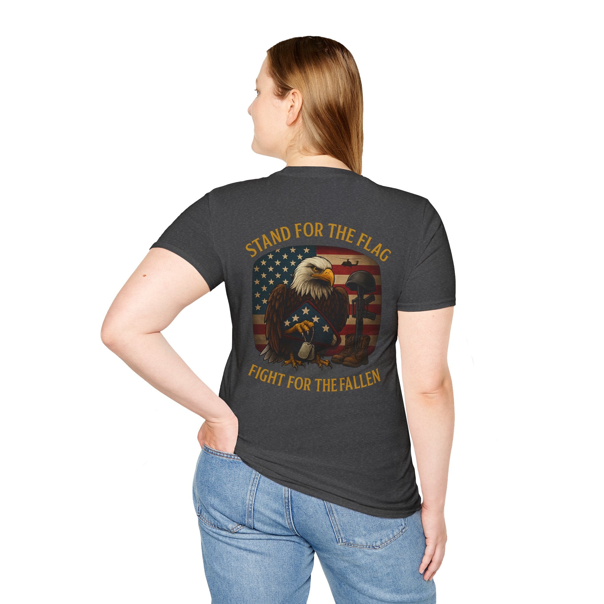 Stand for the Flag Tee, Eagle Design Shirt