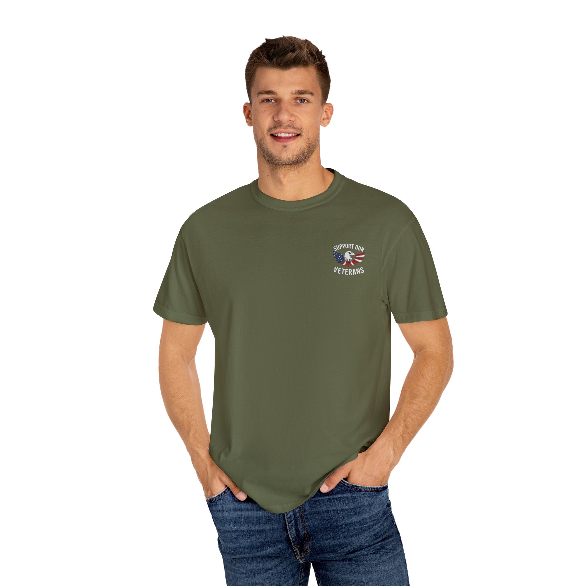 Patriotic Freedom T-Shirt for Veterans, freedom isn't free