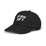 Boy Mom AF Distressed Cap, Trendy Unisex Hat, Gift for Moms, Casual Wear, Fashion Accessories, Mother's Day Gift