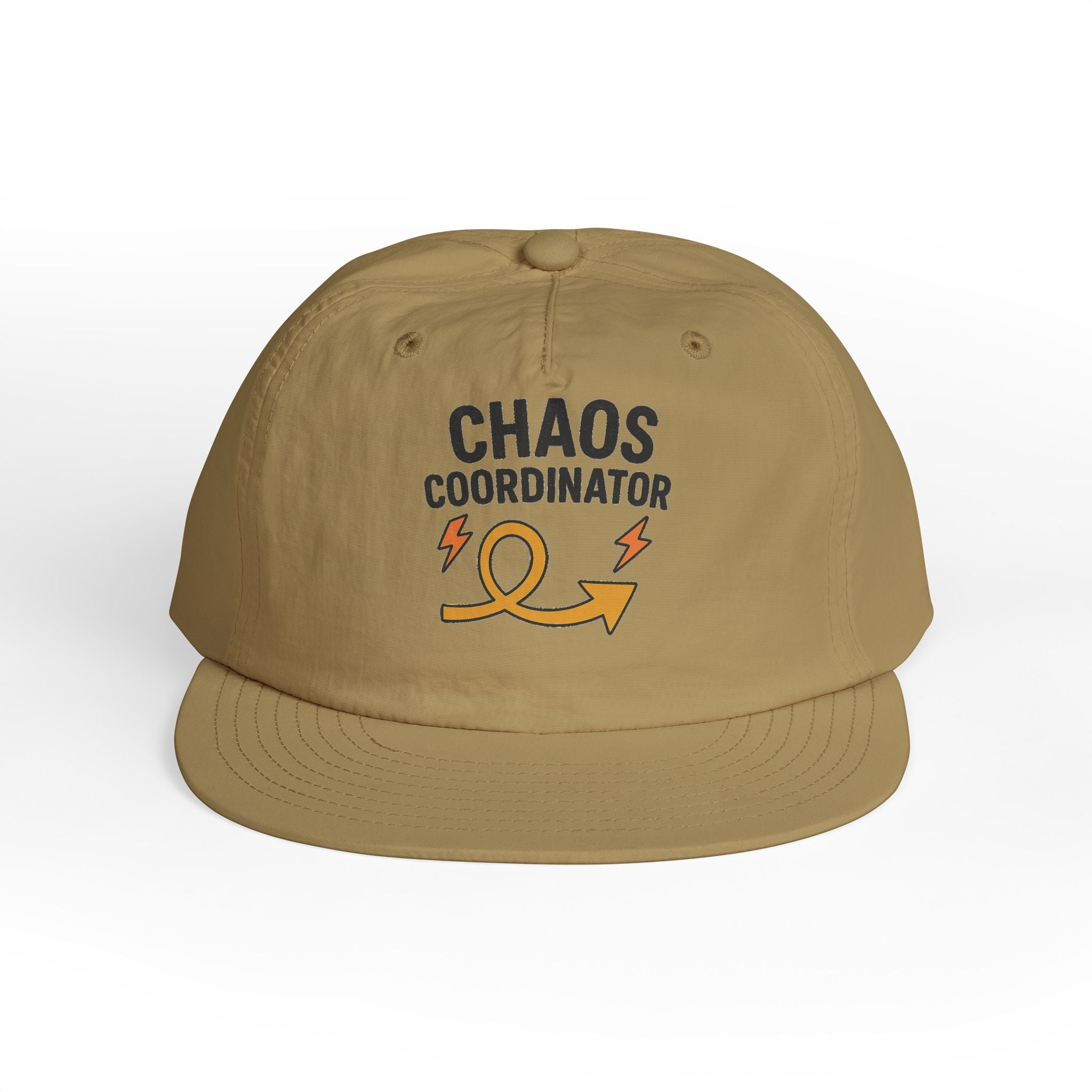 Chaos Coordinator Surf Cap - Fun Beachwear, Summer Accessory, Gift for Surfers, Beach Lovers, Outdoor Activities