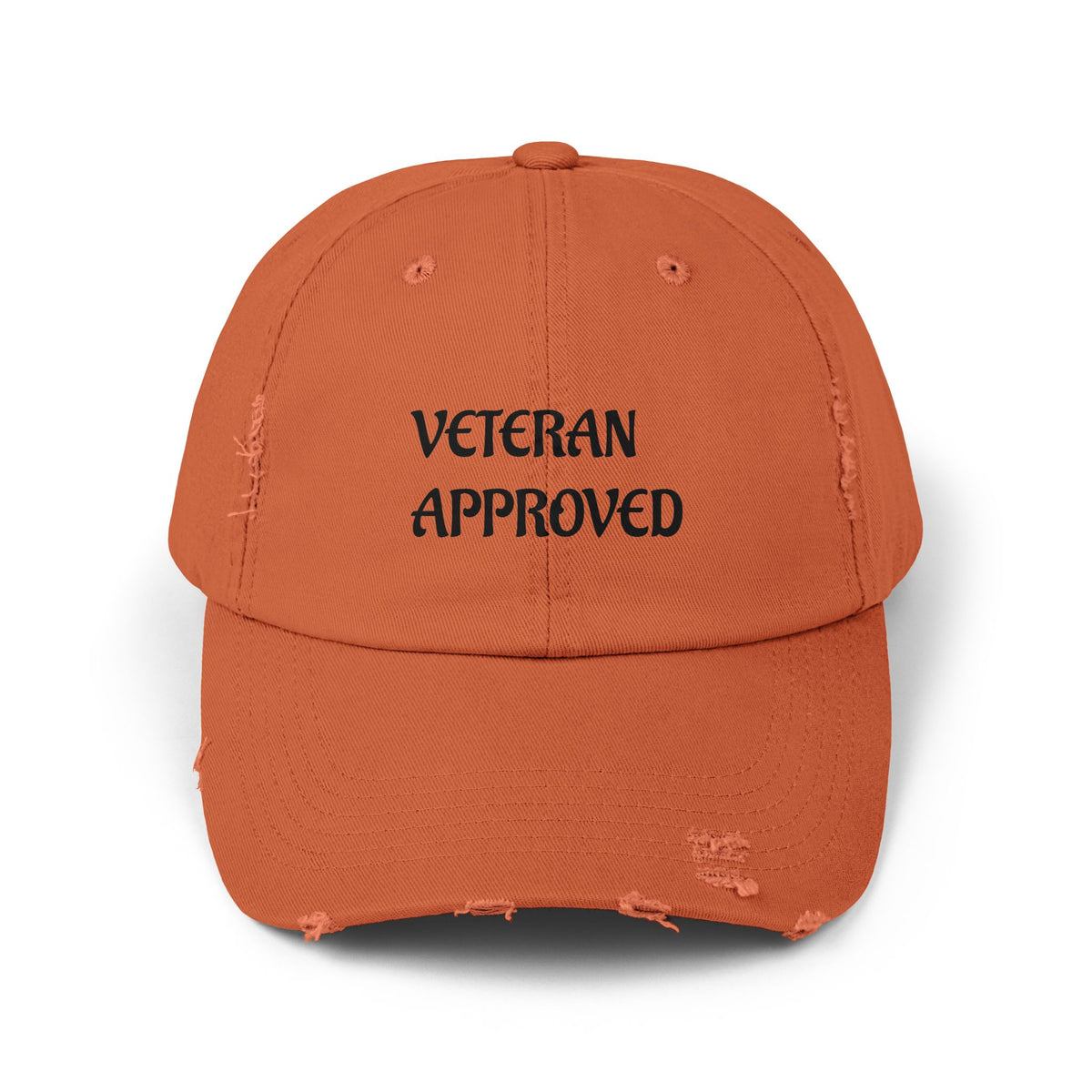 Veteran Approved Distressed Cap | Unisex Hat for Casual Style | Ideal for Veterans Day, Gift for Military Families, Everyday Wear, [...]
