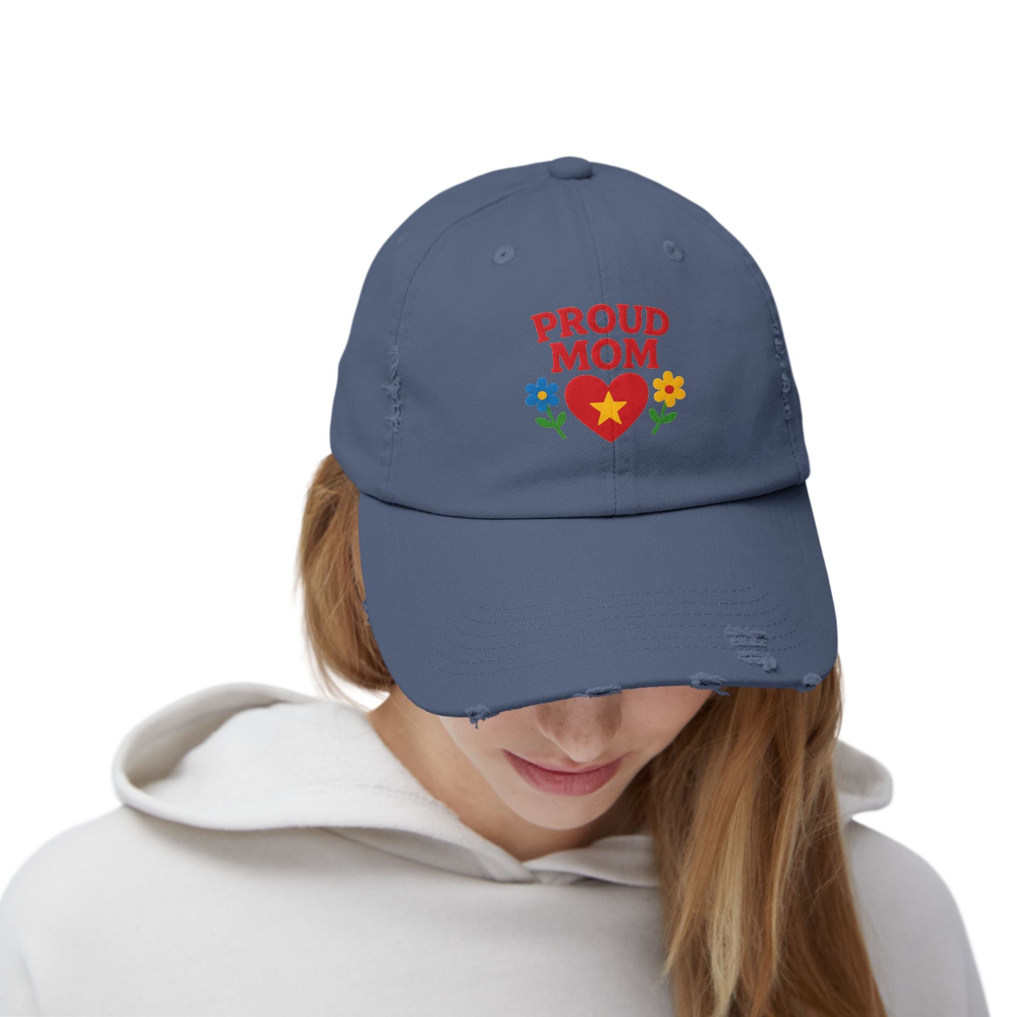 Cap - A Mom's Love Is Like No Other Distressed Unisex Cap