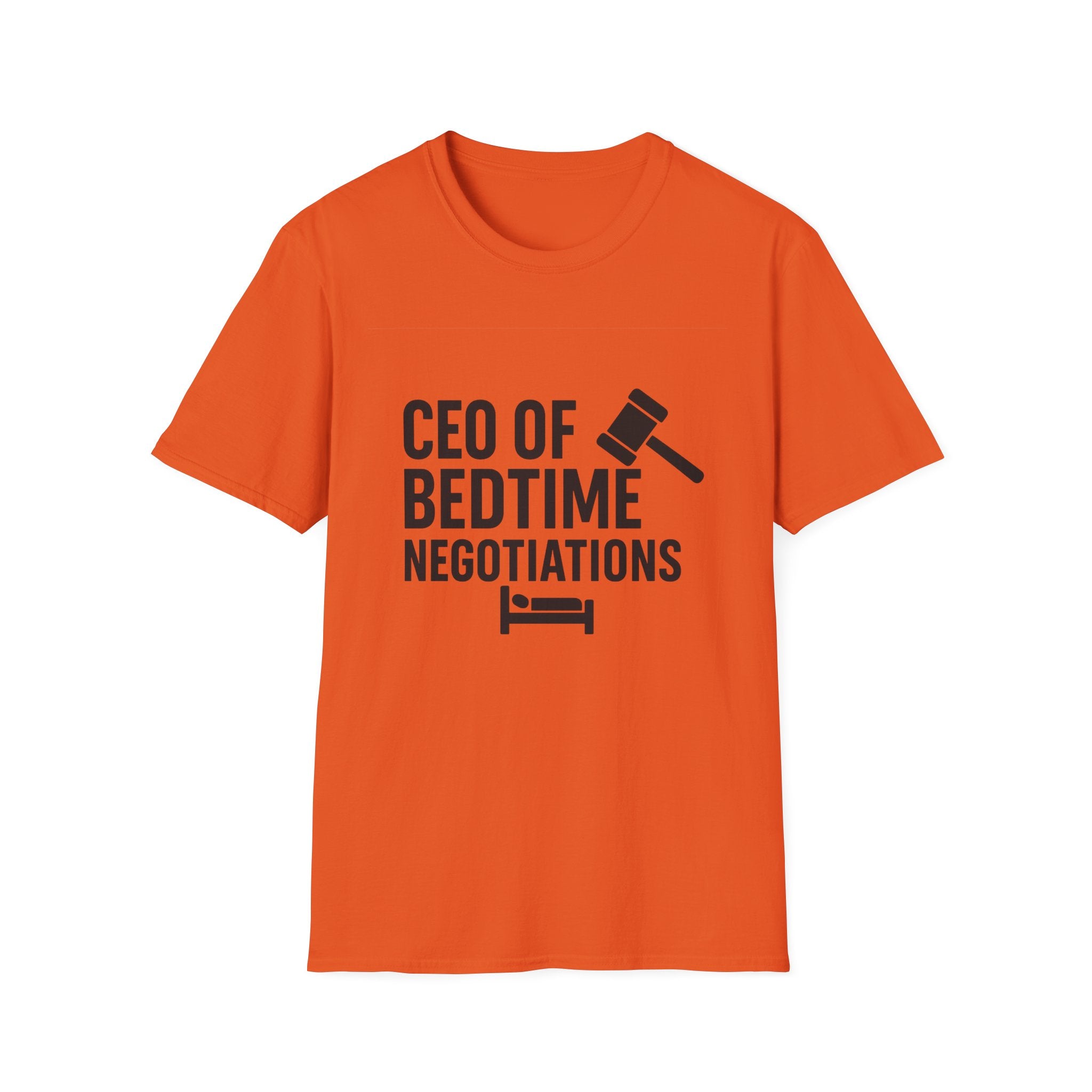 CEO of Bedtime Negotiations Unisex Softstyle T-Shirts