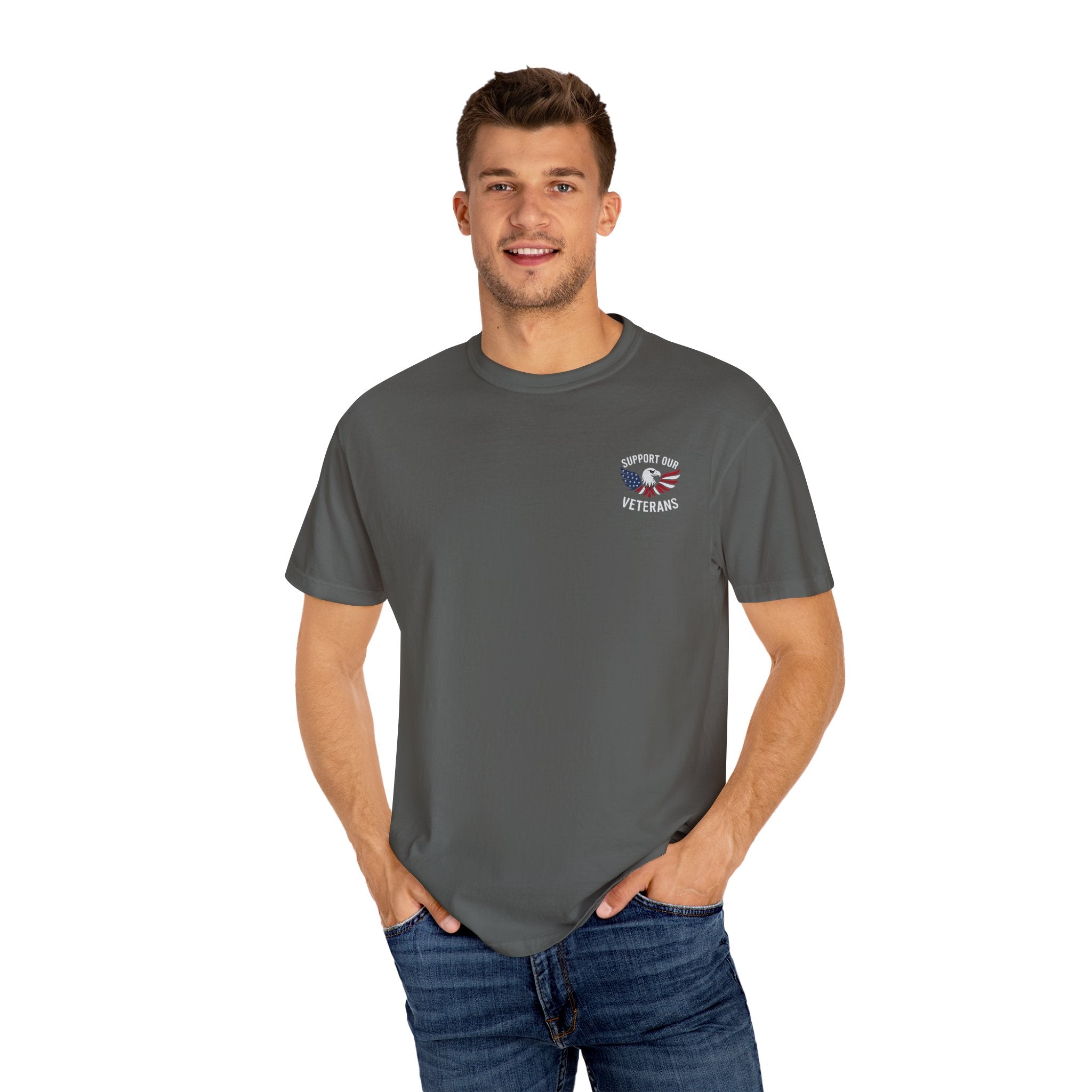 Patriotic Freedom T-Shirt for Veterans, freedom isn't free