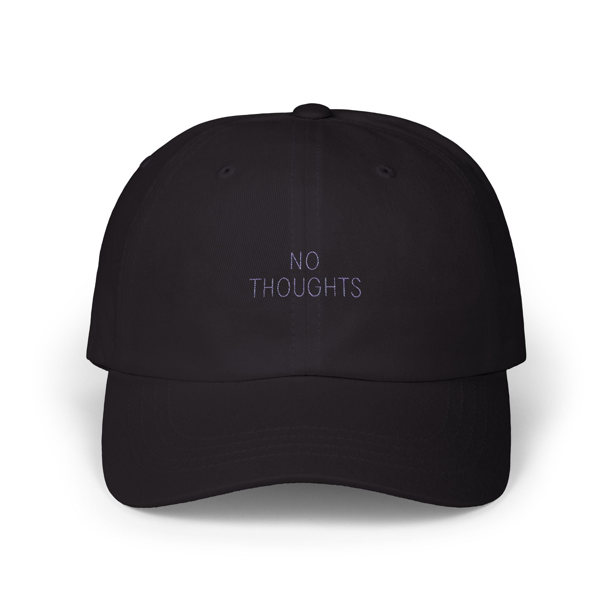 Stylish Dad Cap - 'No Thoughts'