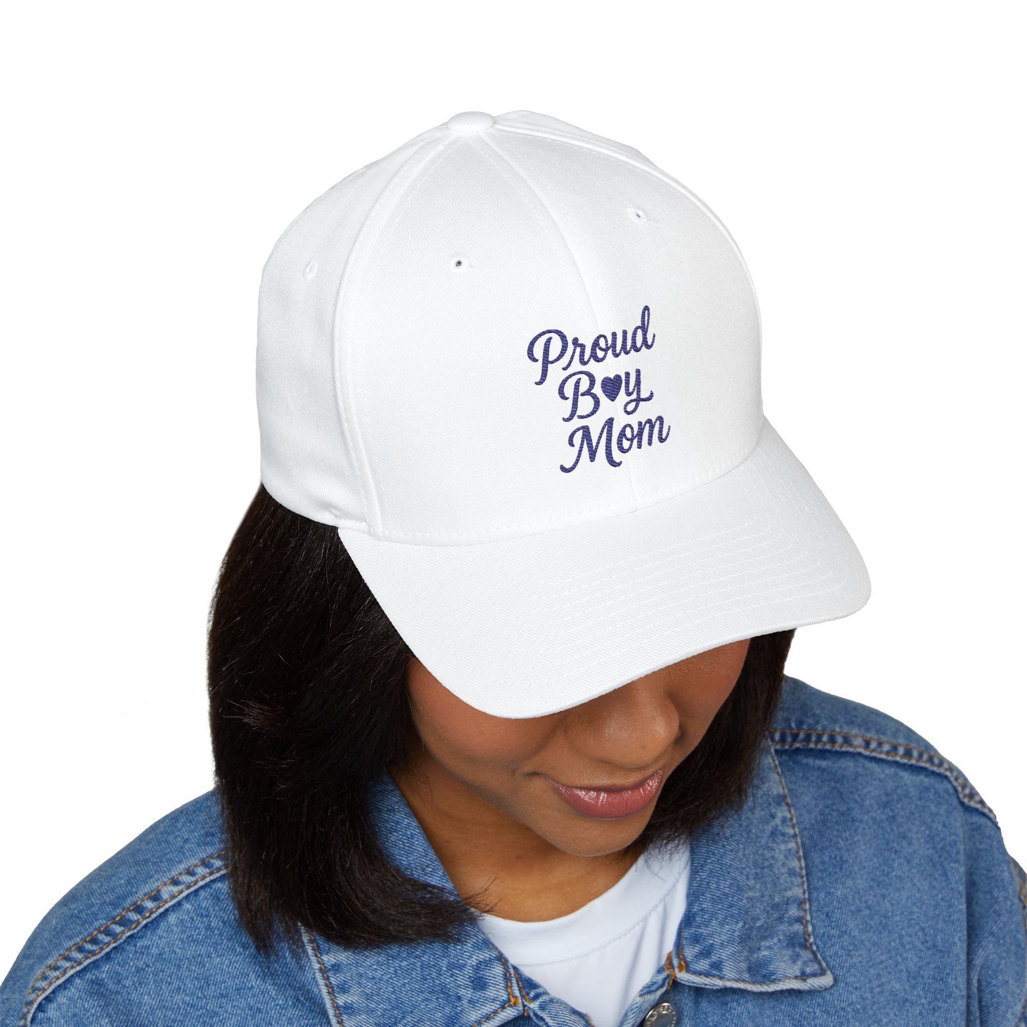 Proud Boy Mom Cap, Motivational Hat, Gift for Moms, Family Celebration, Birthday Gift, Adjustable Baseball Cap