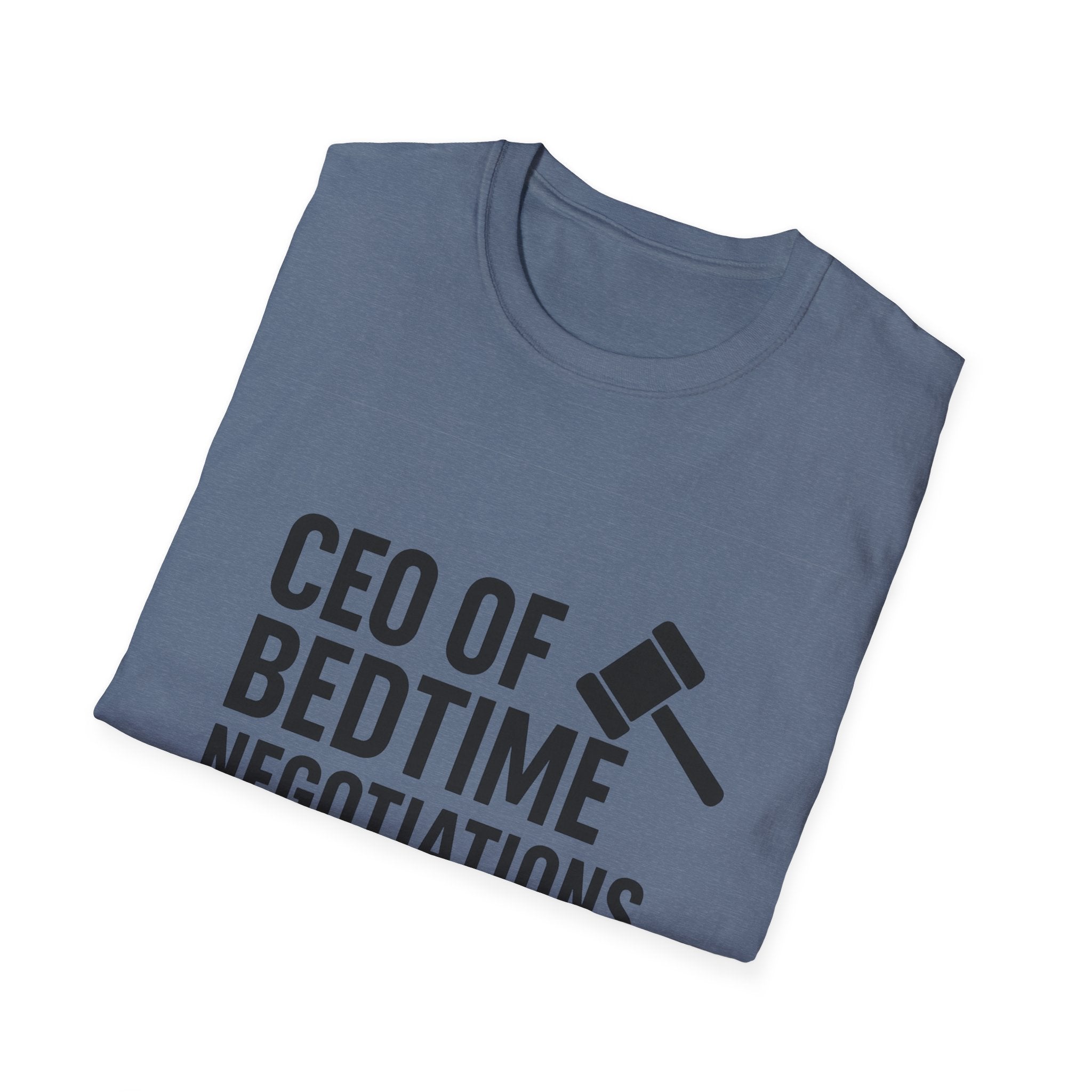 CEO of Bedtime Negotiations Unisex Softstyle T-Shirts