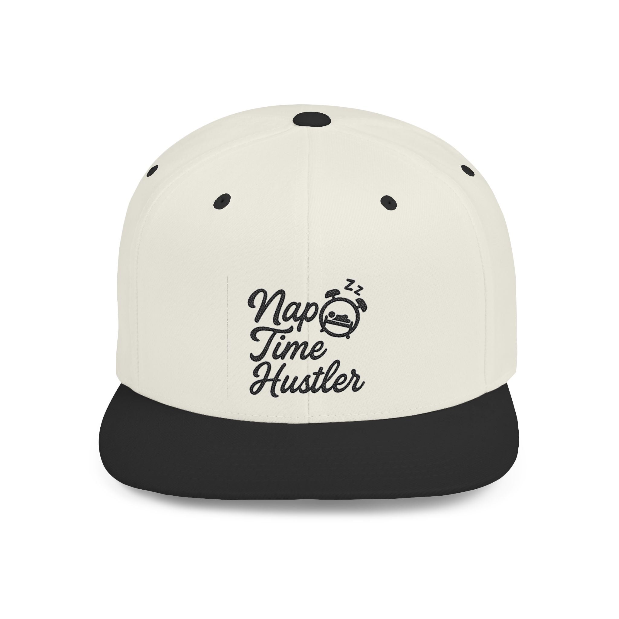 Nap Time Hustler Flat Bill Snapback