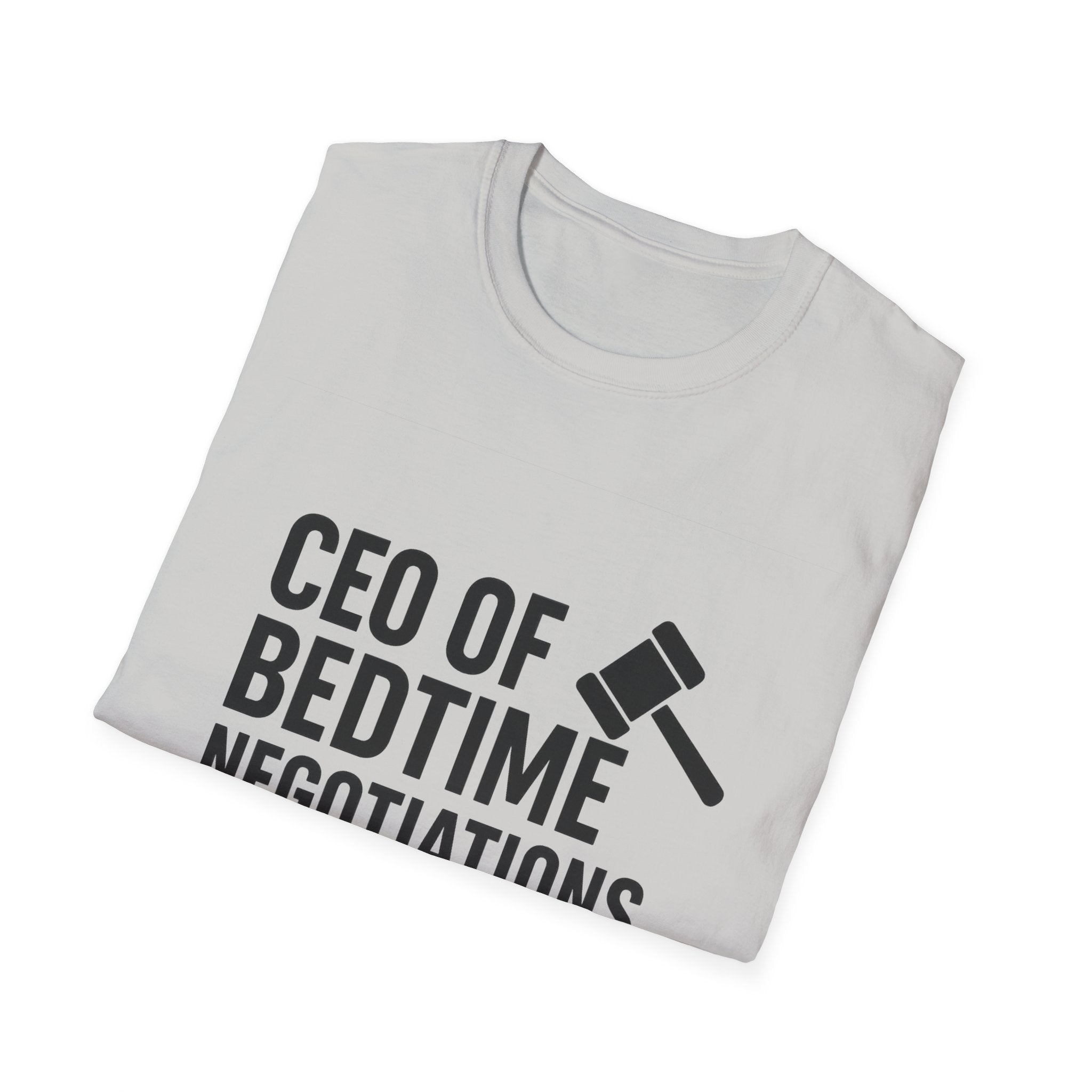 CEO of Bedtime Negotiations Unisex Softstyle T-Shirts