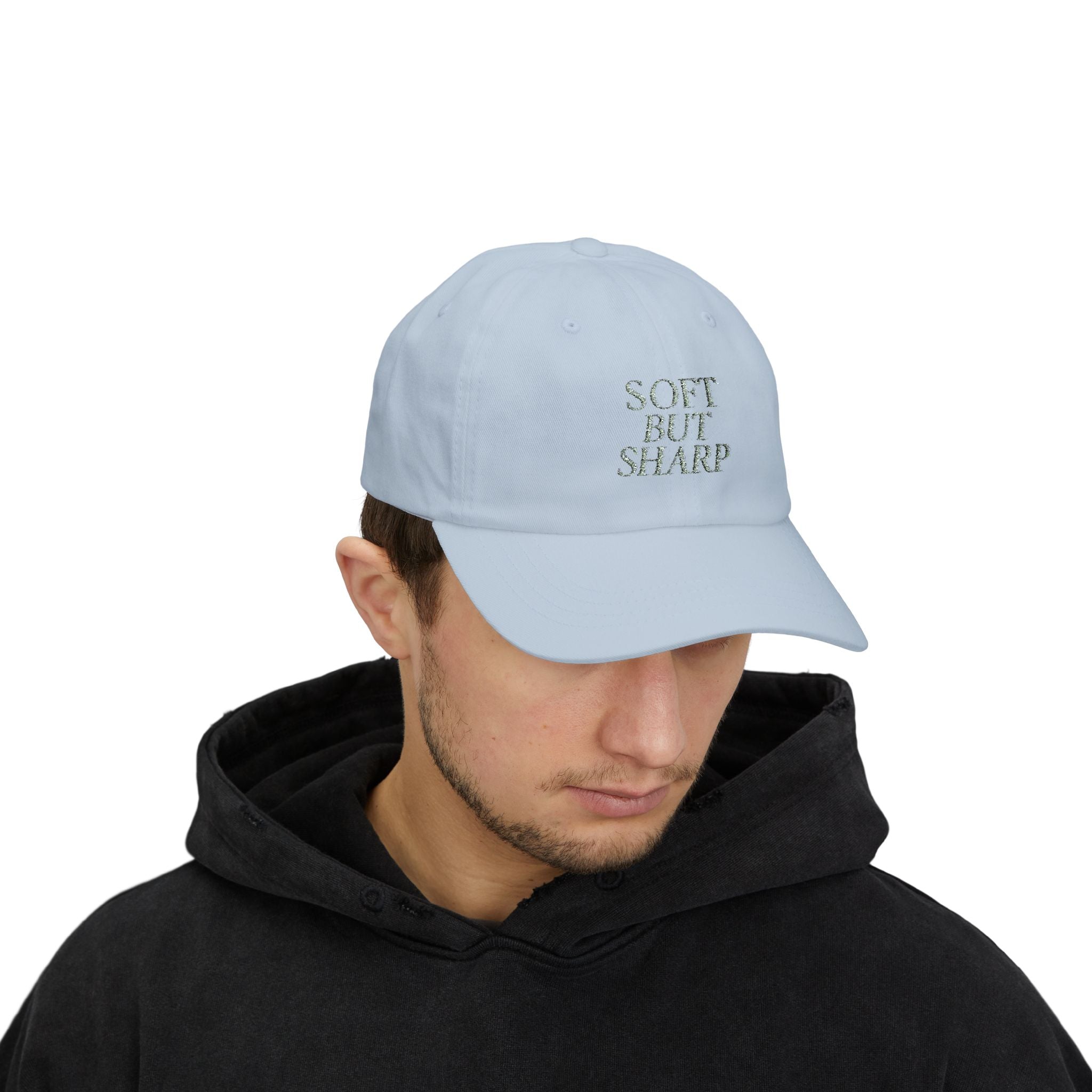 Soft but Sharp Cap for Dads