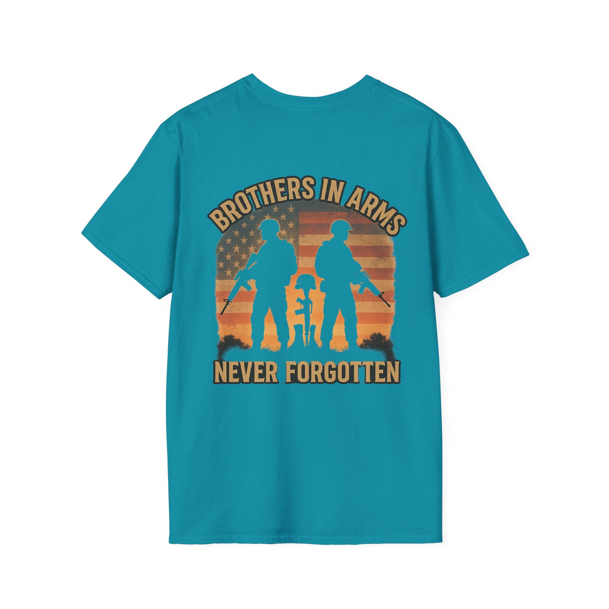 Unisex Softstyle T-Shirt - 'Brothers in Arms'
