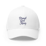 Proud Girl Mom Cap, Adjustable Baseball Hat, Gift for Mothers, Casual Wear, Embroidered Cap for Moms
