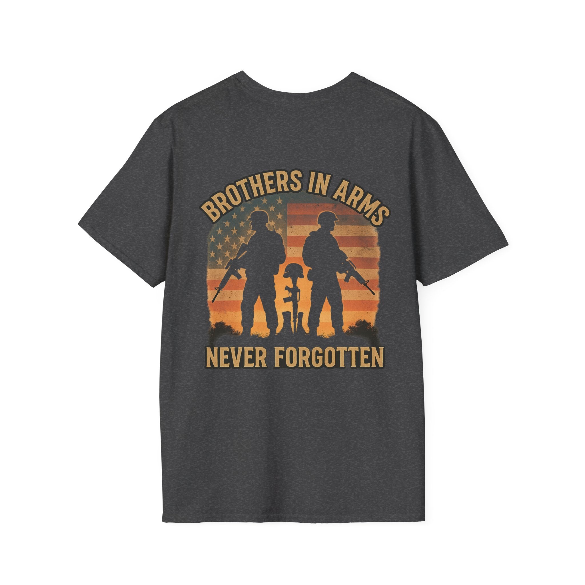Unisex Softstyle T-Shirt - 'Brothers in Arms'