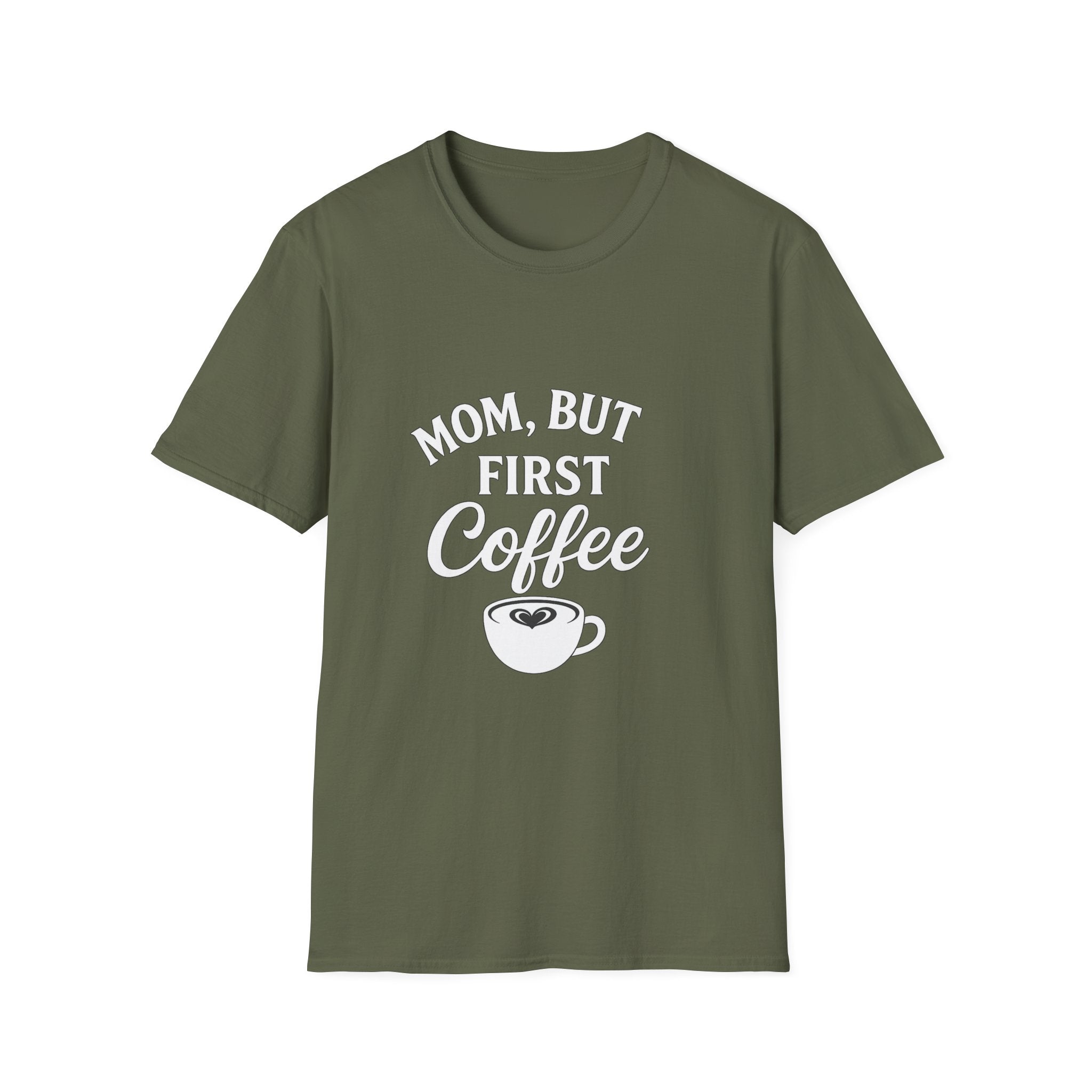 Mom, But First Coffee Unisex T-Shirt