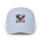 Patriotic Veteran Dad Cap, USA Flag Hat, Gifts for Veterans, Embroidered Baseball Cap, Casual Everyday Wear
