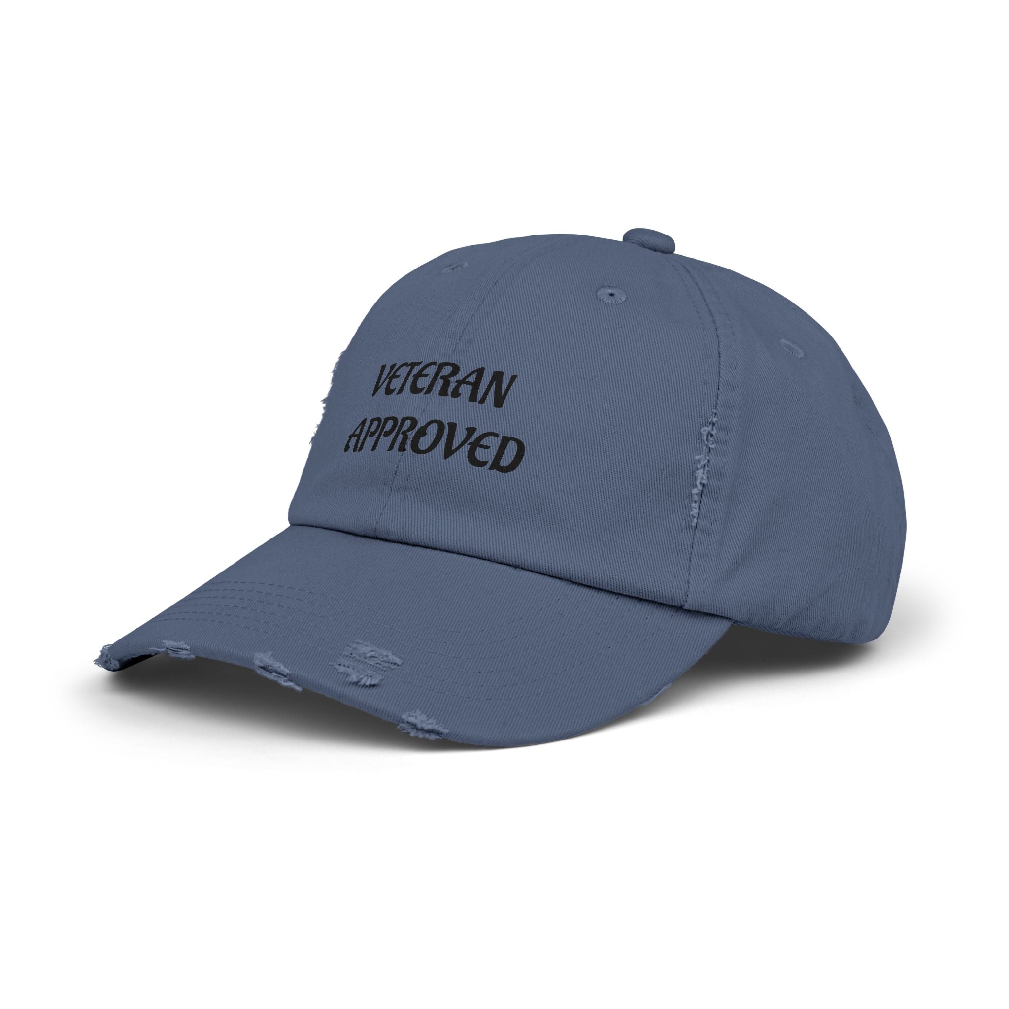 Veteran Approved Distressed Cap | Unisex Hat for Casual Style | Ideal for Veterans Day, Gift for Military Families, Everyday Wear, [...]