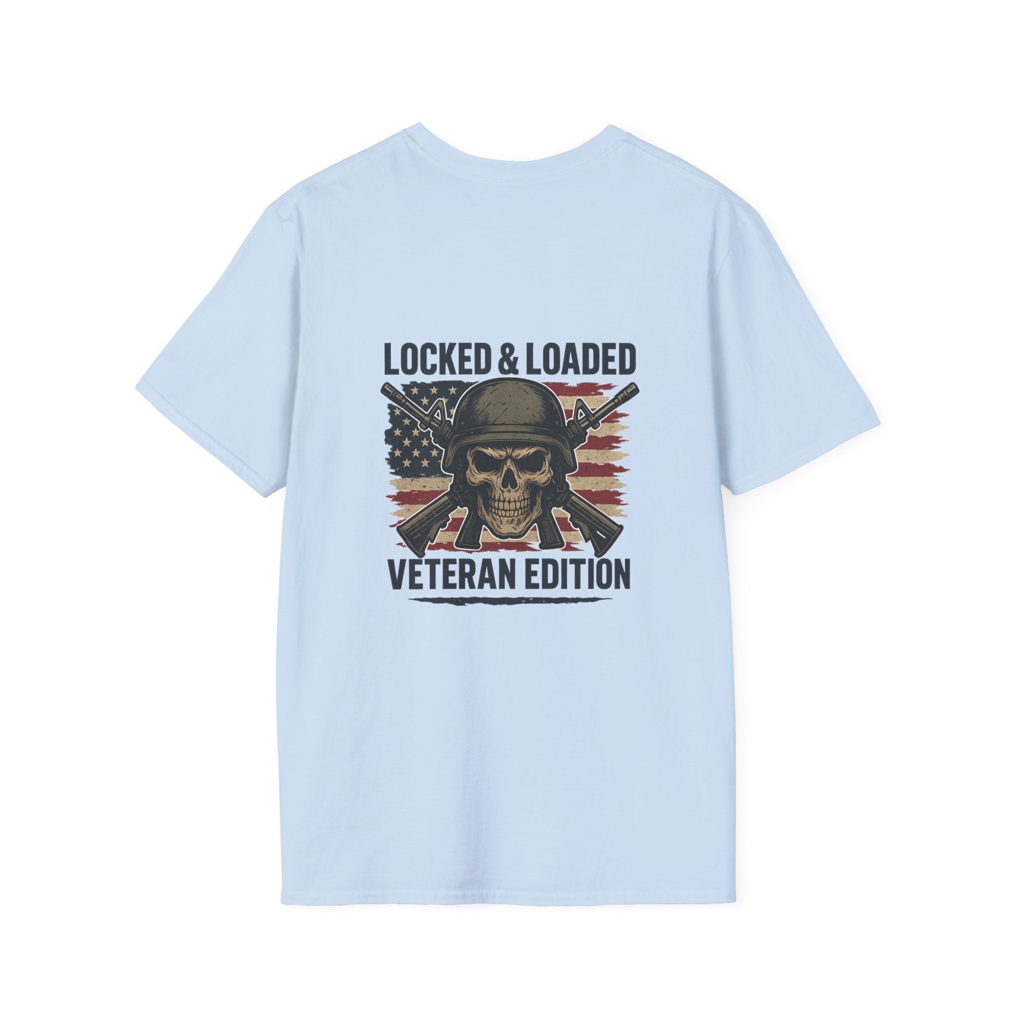 Patriotic Veteran T-Shirt - Locked & Loaded Design