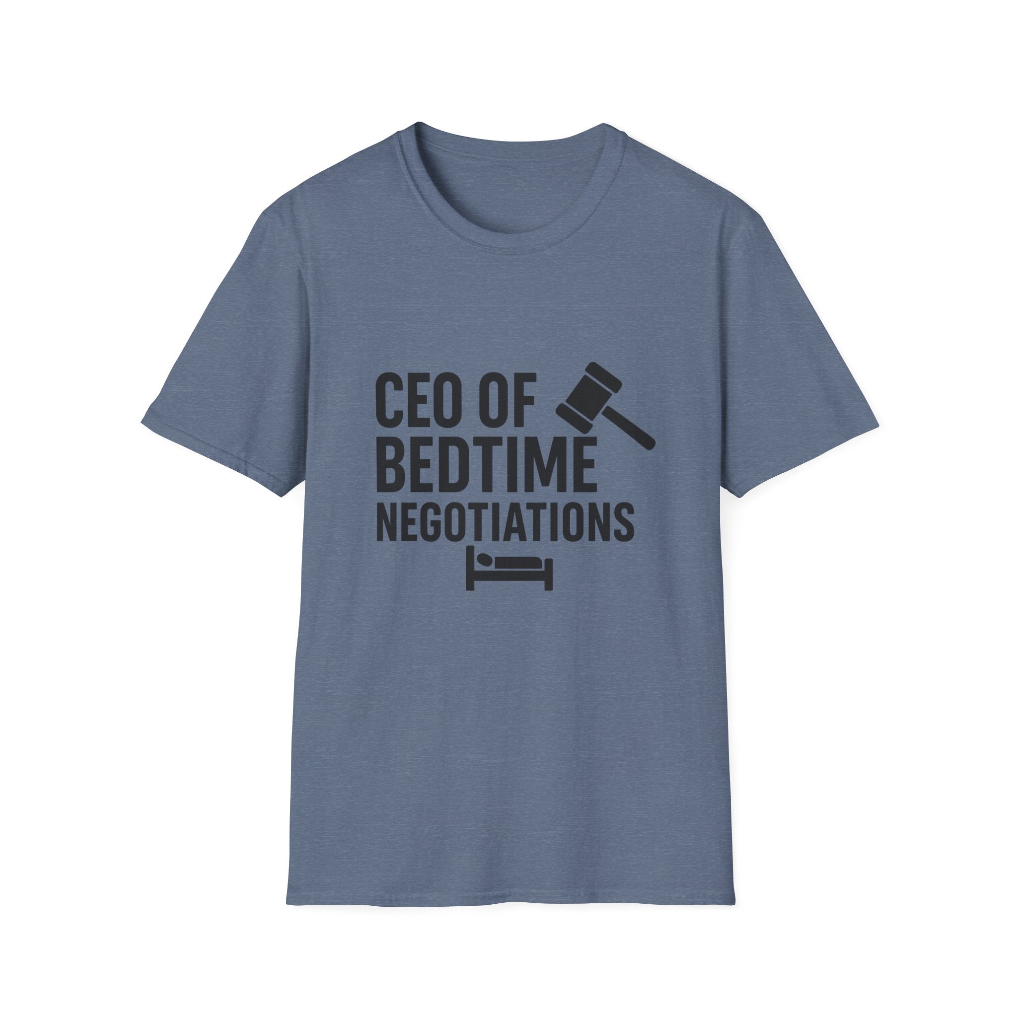 CEO of Bedtime Negotiations Unisex Softstyle T-Shirts