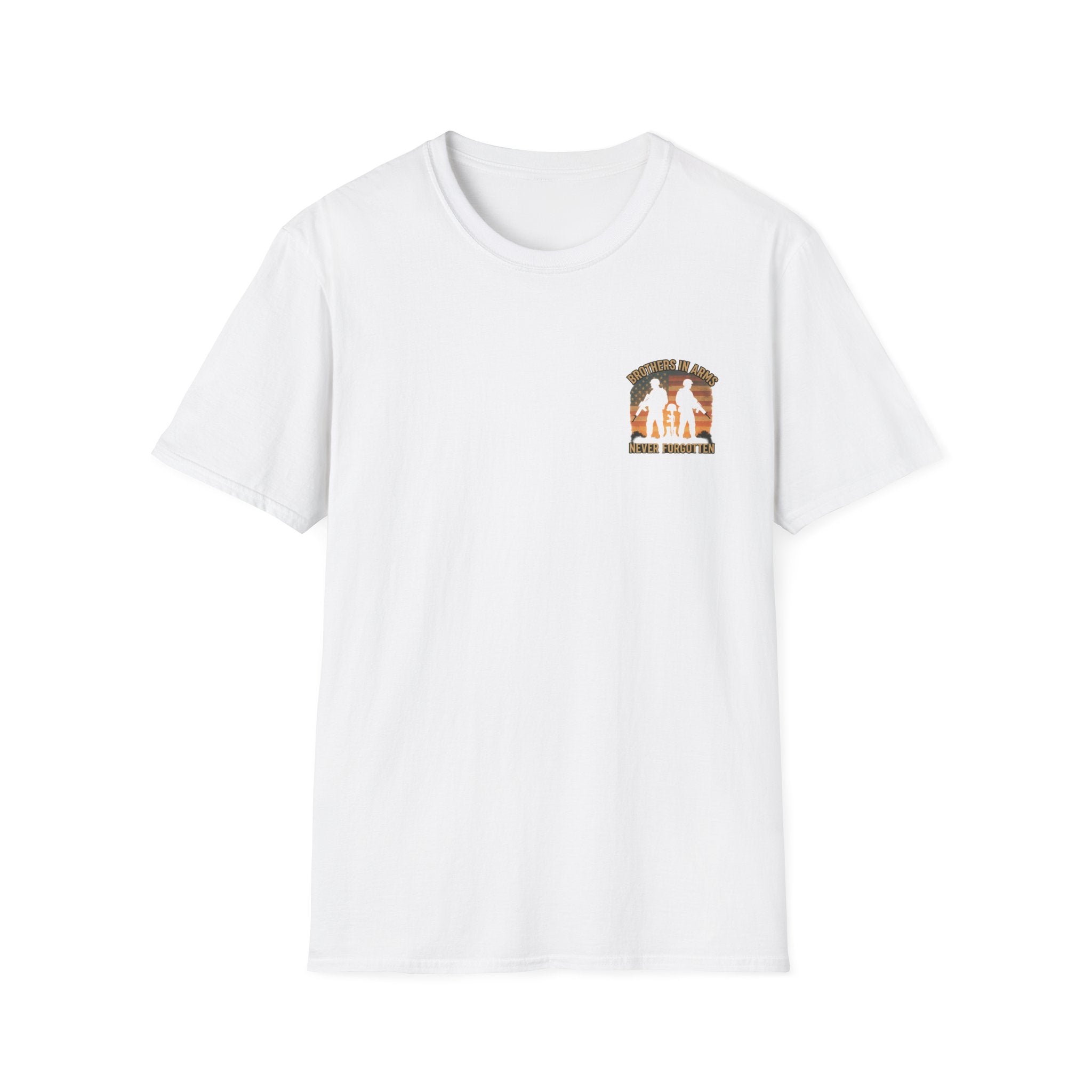 Unisex Softstyle T-Shirt - 'Brothers in Arms'