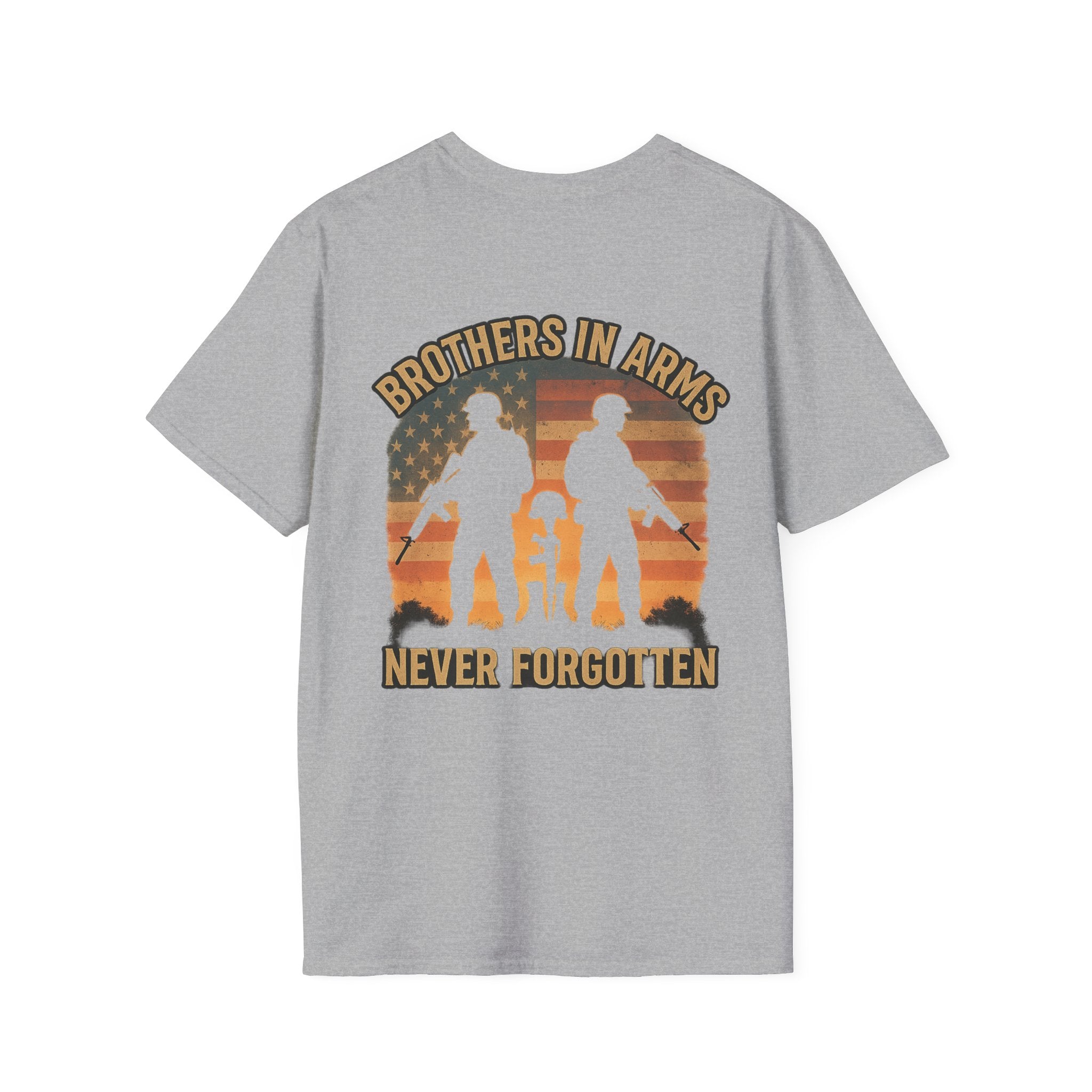 Unisex Softstyle T-Shirt - 'Brothers in Arms'