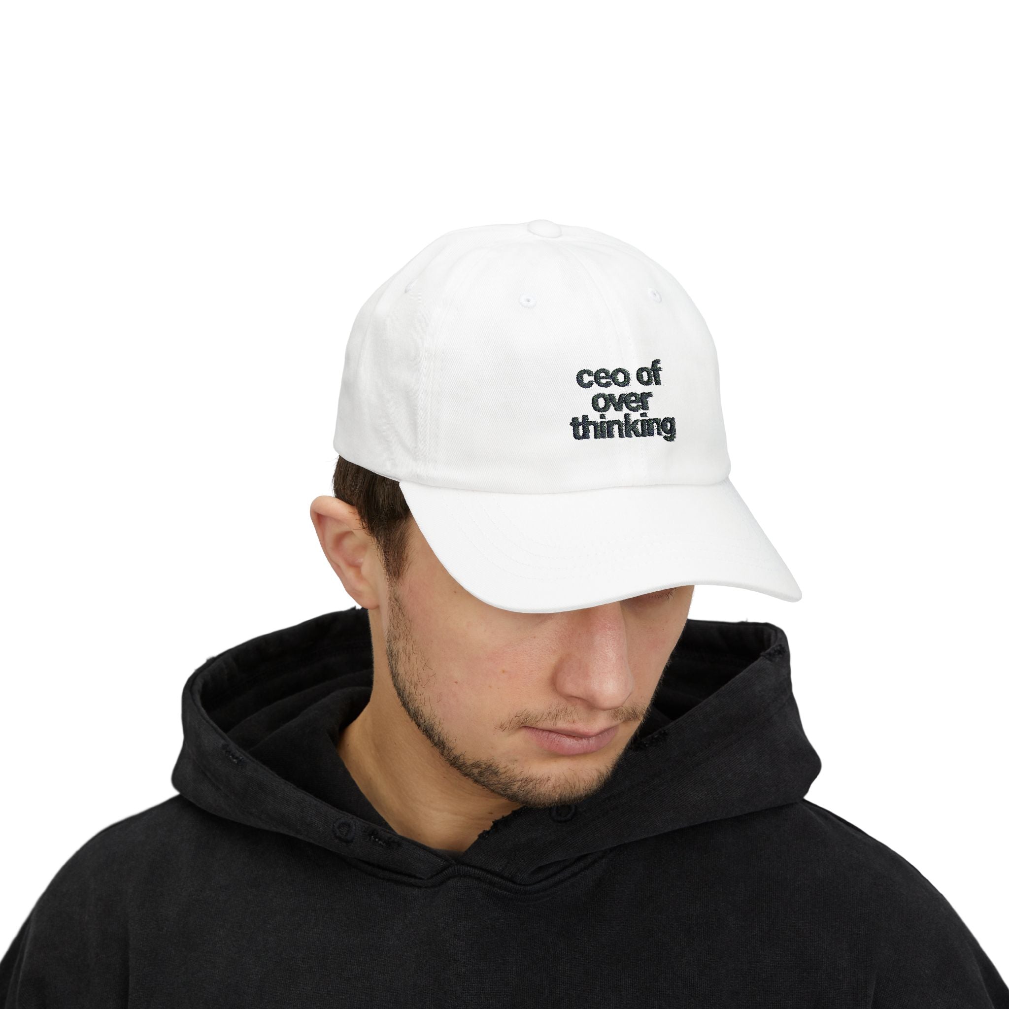 CEO of Overthinking Dad Cap