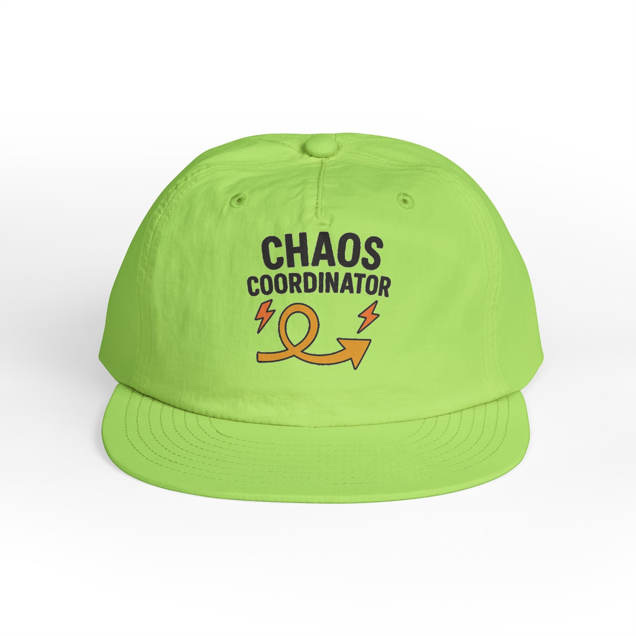 Chaos Coordinator Surf Cap - Fun Beachwear, Summer Accessory, Gift for Surfers, Beach Lovers, Outdoor Activities