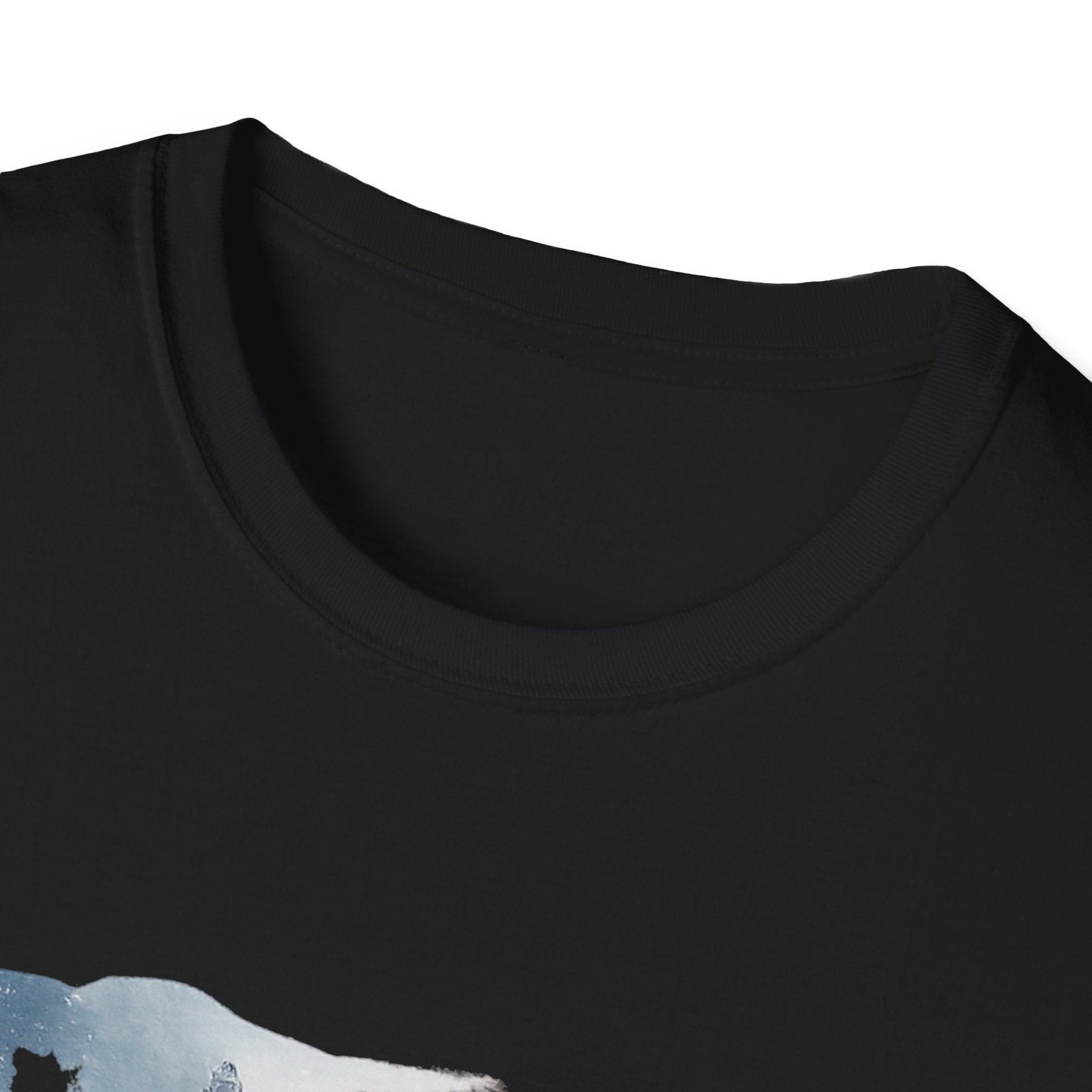 Patriotic Floral Dog Tag Unisex T-Shirt