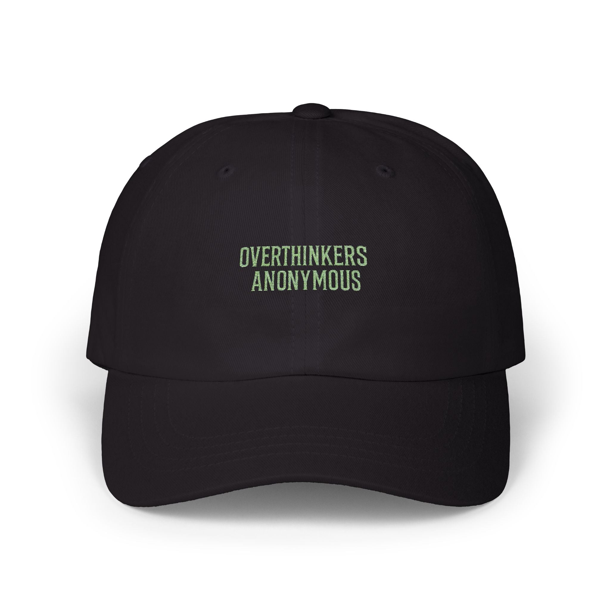 Overthinkers Anonymous Dad Cap