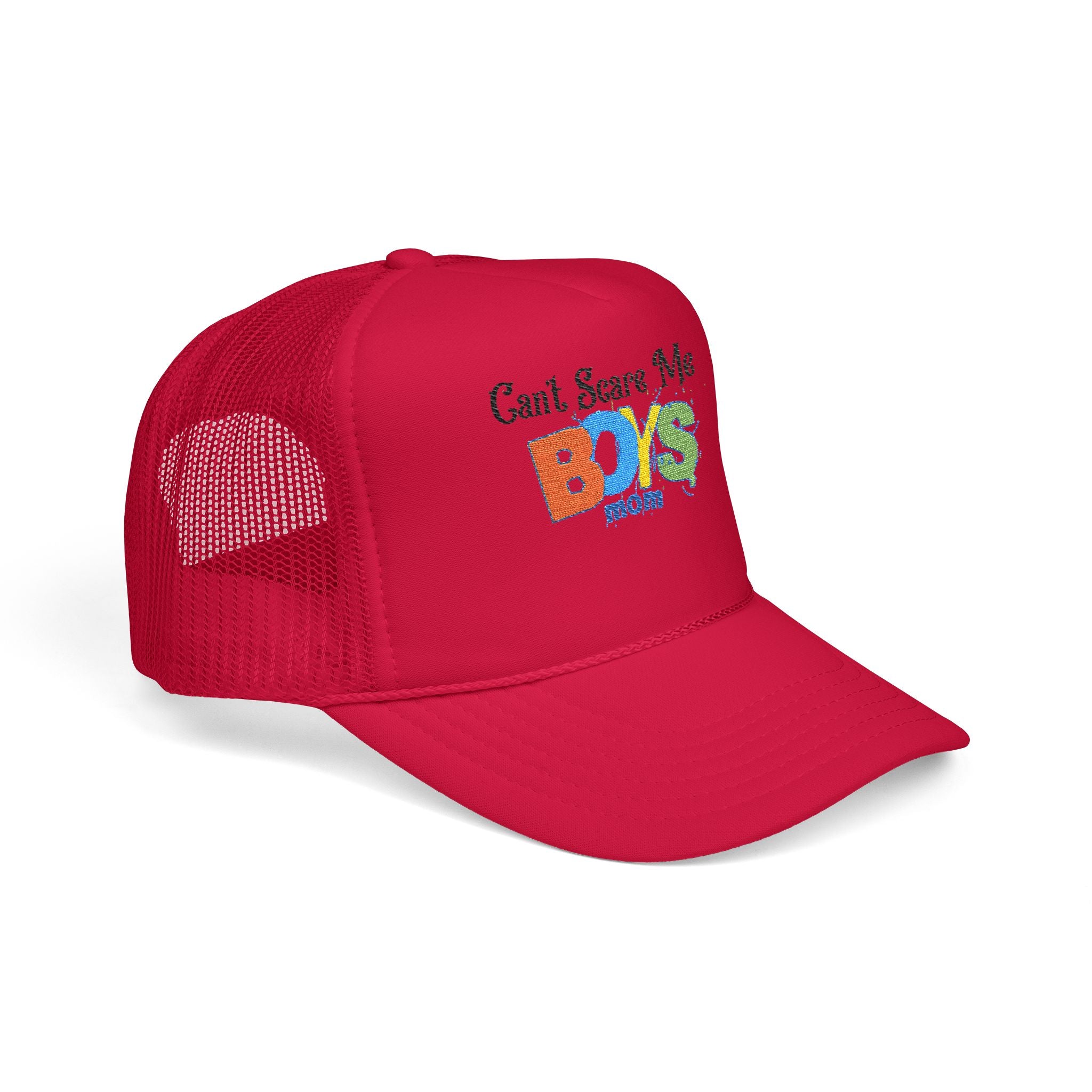 Trucker Hat - 'Don't Mess with Boy Moms' Embroidered Design